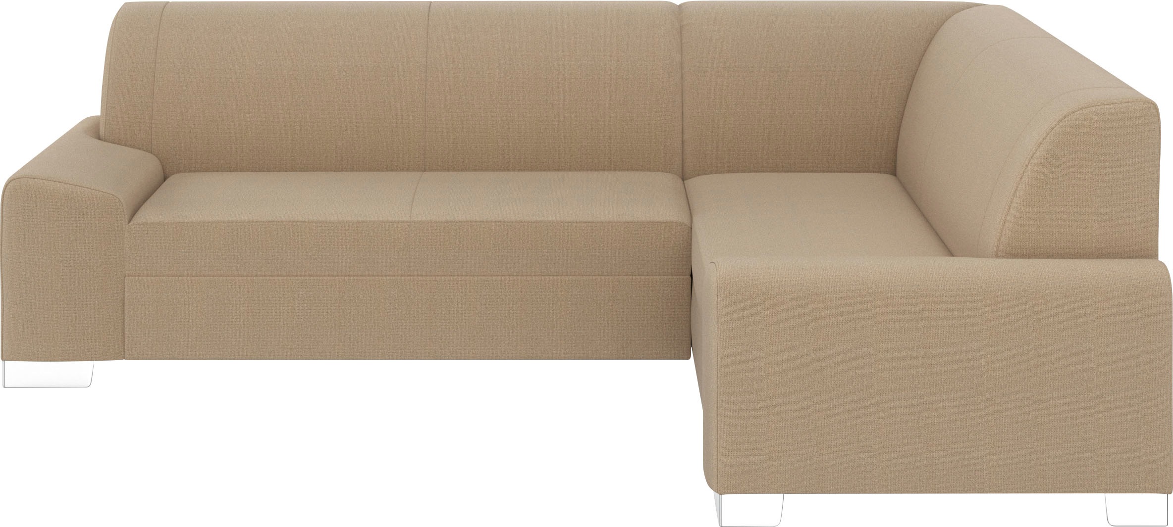 DOMO collection Ecksofa "Anzio L-Form", Wahlweise mit Bettfunktion und Fede günstig online kaufen