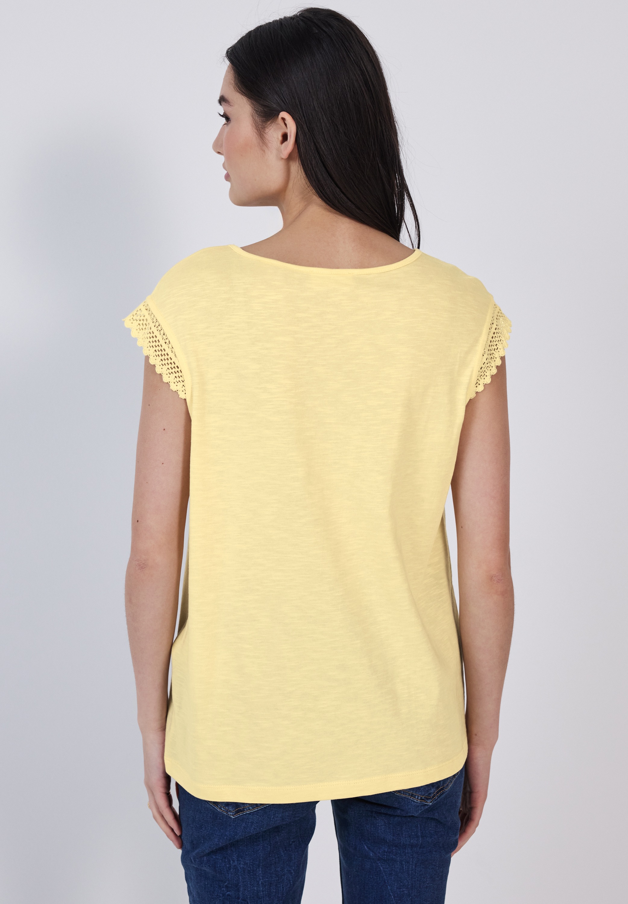 STREET ONE STUDIO T-Shirt, im soften Baumwoll-Mix
