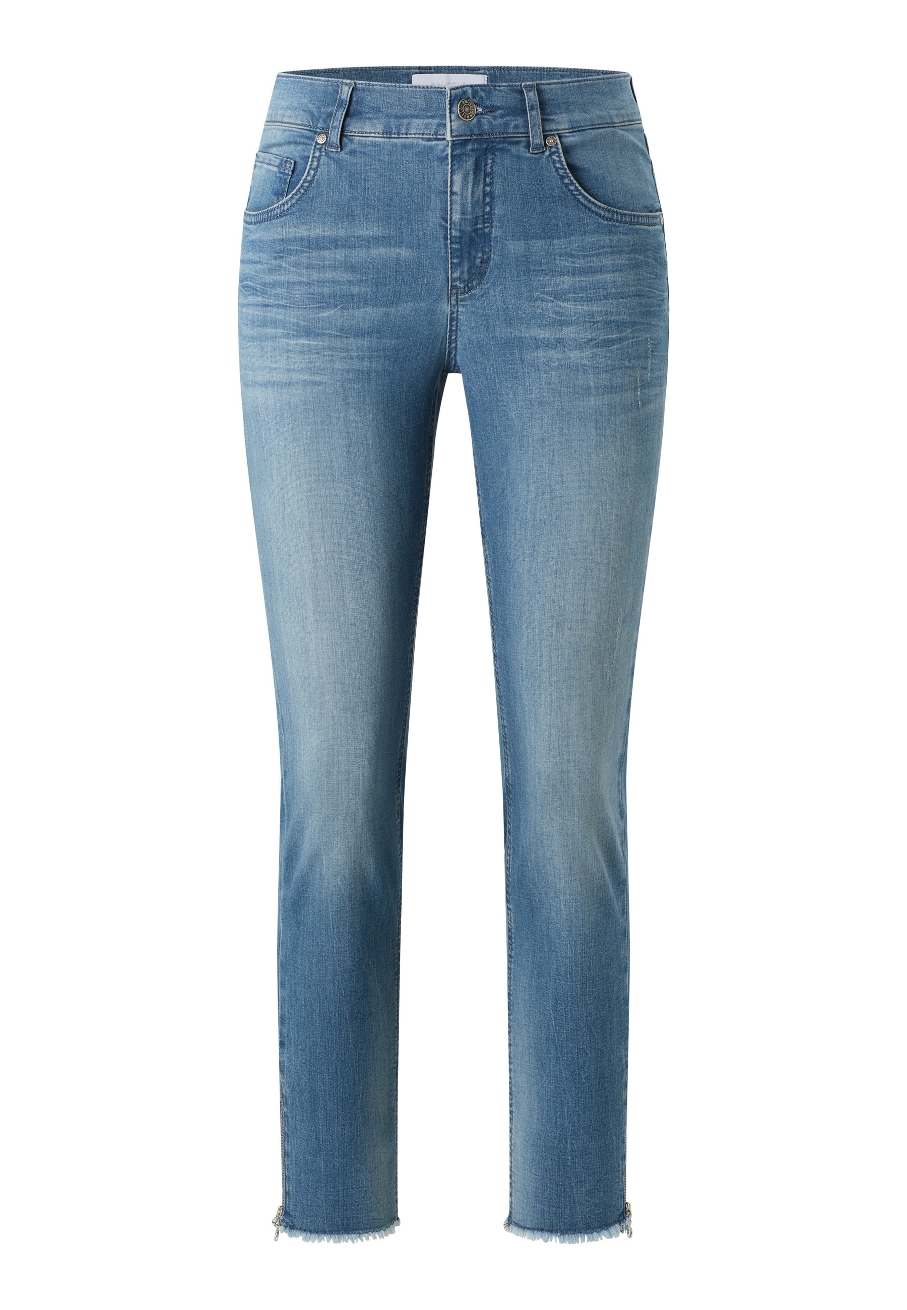 AENGELS Bequeme Jeans "AENGELS Skinny Ankle Zip"