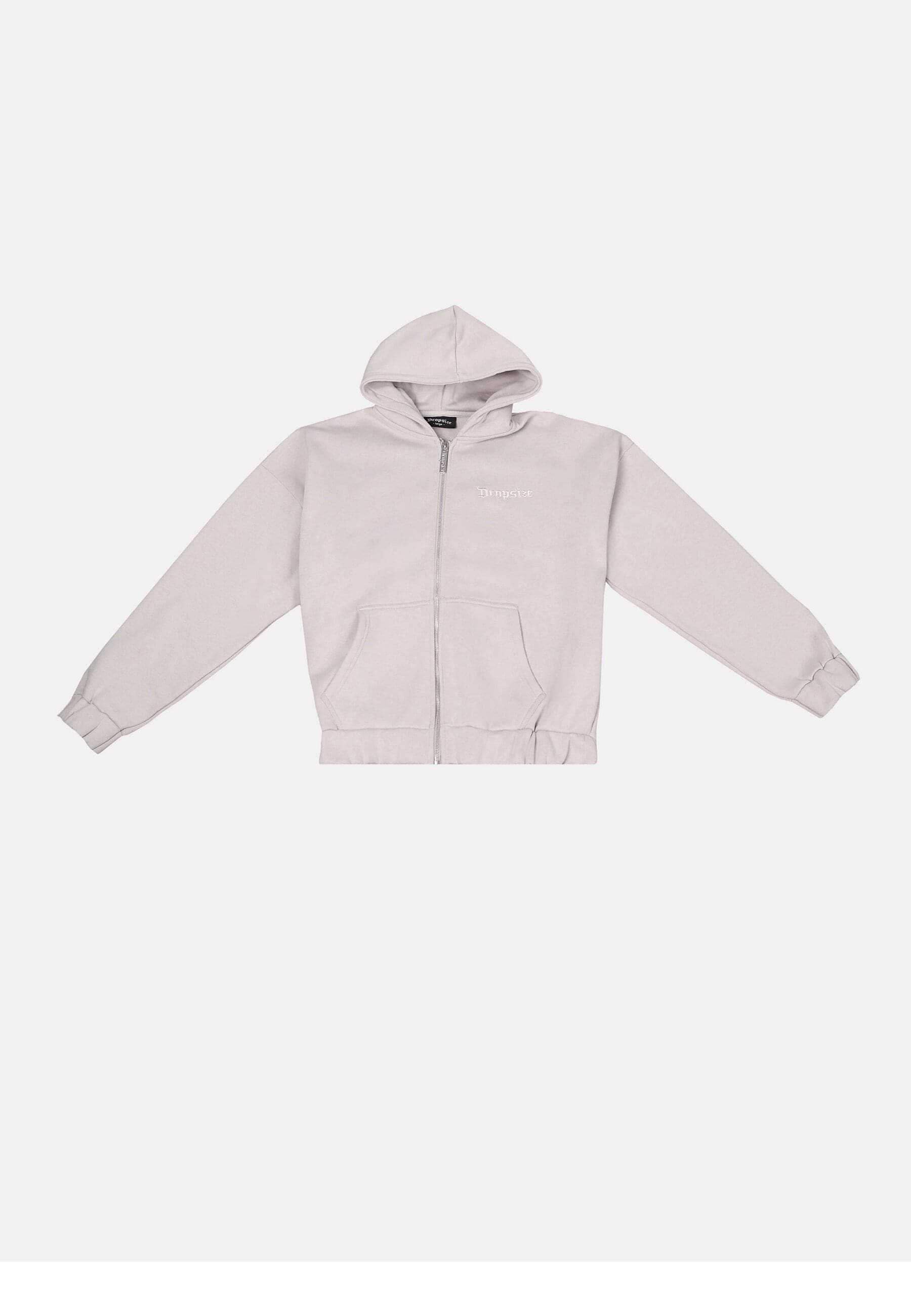 Dropsize Sweatjacke "Dropsize SUPER HEAVY OVERSIZE BLANK ZIPPER" günstig online kaufen