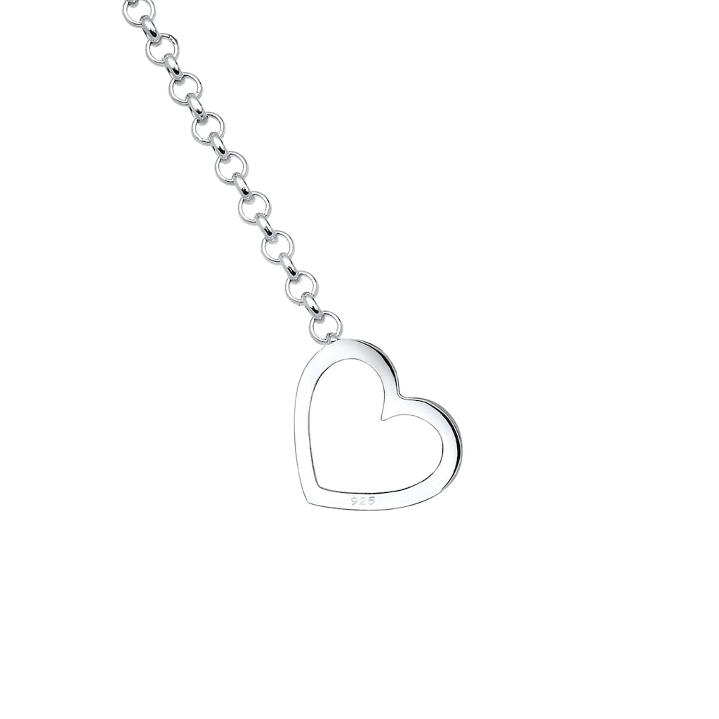 Elli Kette mit Anhänger »Y-Kette Herz Liebe Pfeil Amor 925 Sterling Silber«