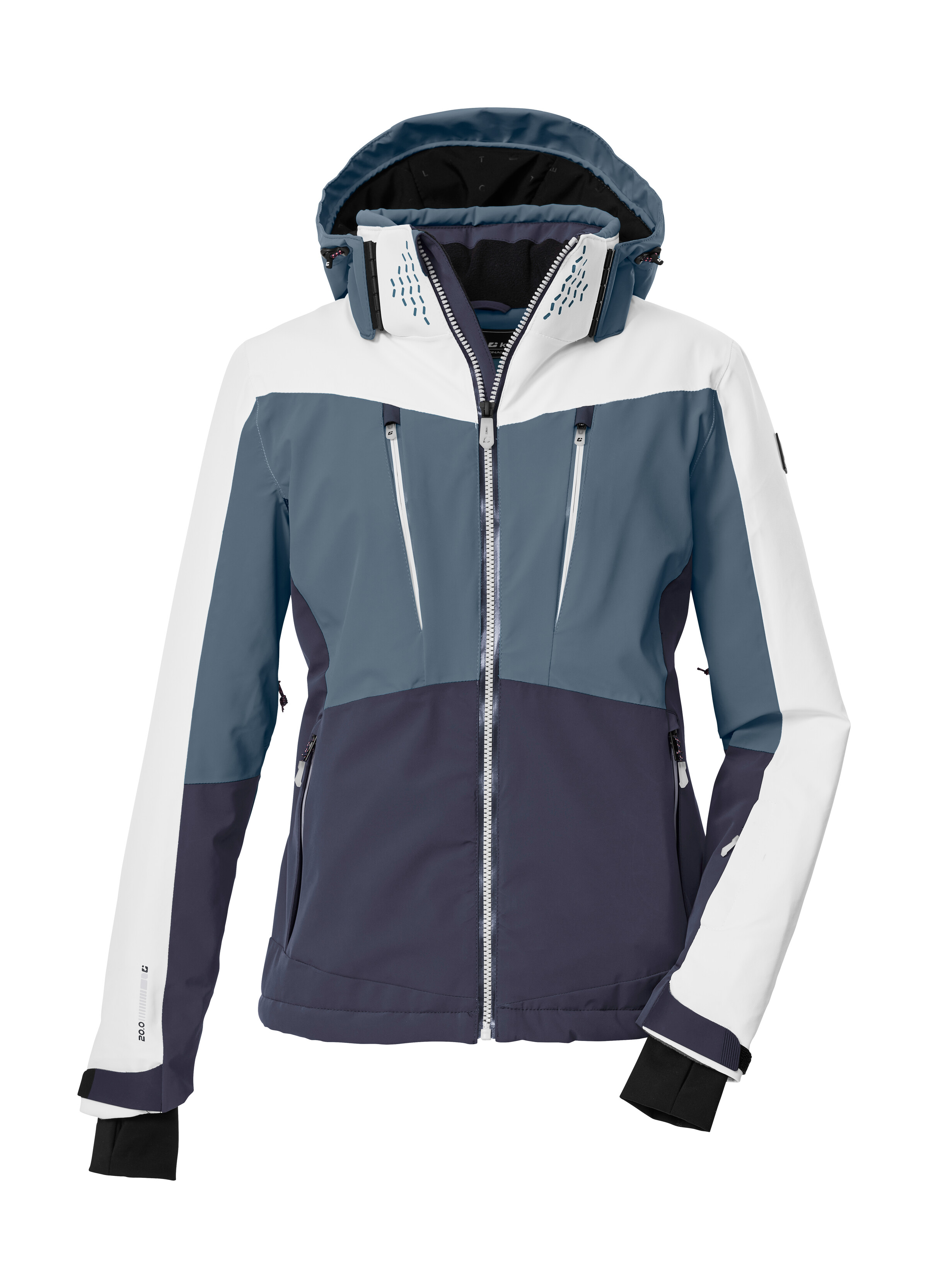 Killtec Skijacke "KSW 43 WMN SKI JCKT" Hochfunktionale Skijacke, wasserdicht, atmungsaktiv, 4-Wege-Stretch