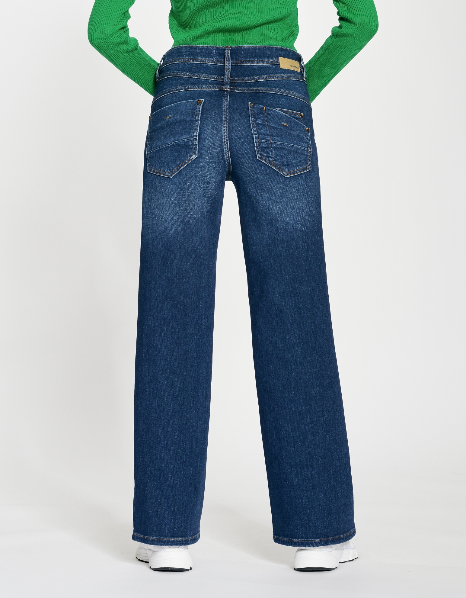GANG 5-Pocket-Jeans »94AMELIE WIDE«, aus weichem SWEAT Denim