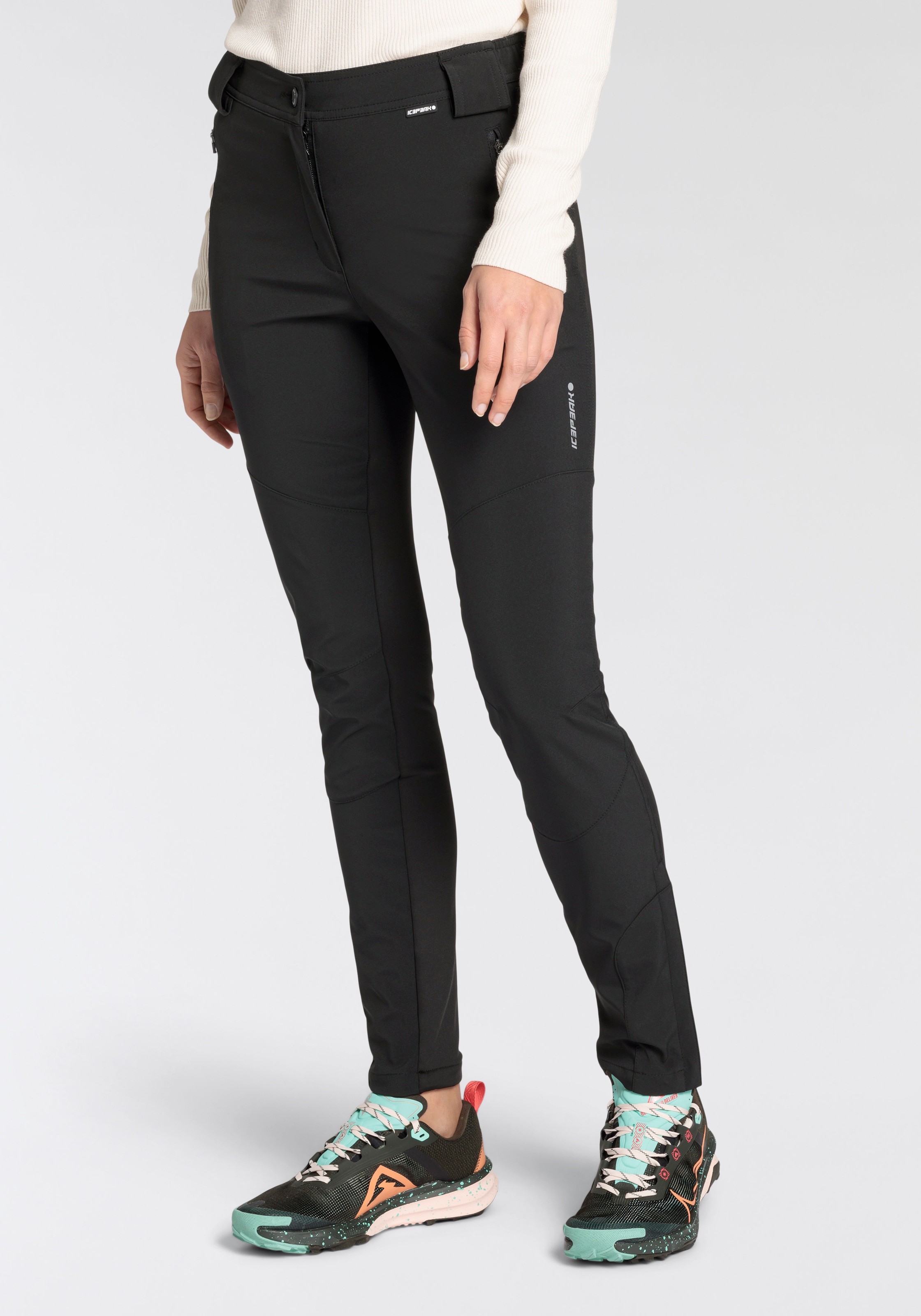 Icepeak Softshellhose "DORAL" Slim fit Passform, für Outdoor-Aktivitäten günstig online kaufen