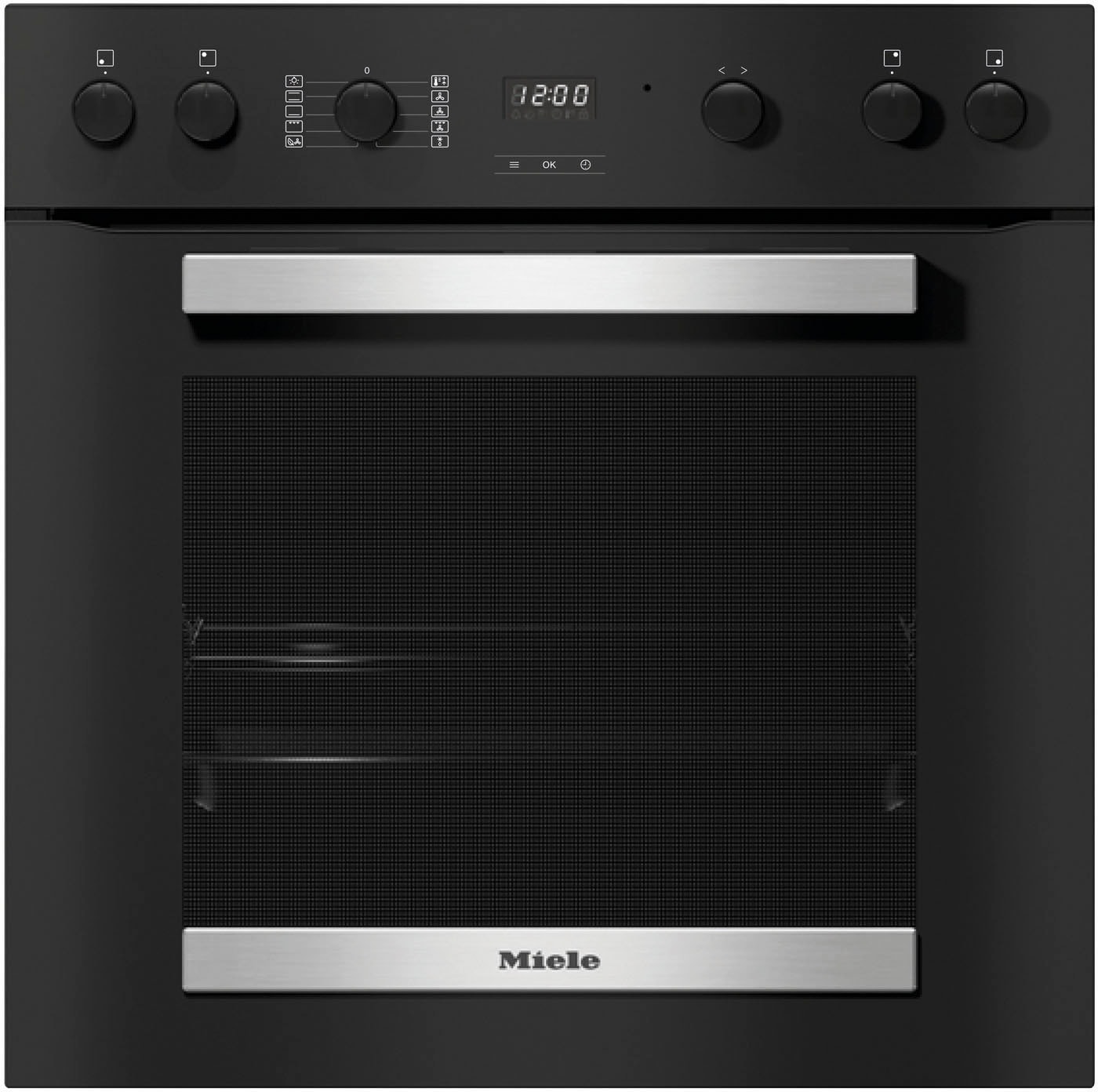 Miele Induktions Herd-Set »H2455I D OBSW/EDST-LOOK mit KM 7061 F«, H2455I D OBSW/EDST-LOOK + KM 7061 F