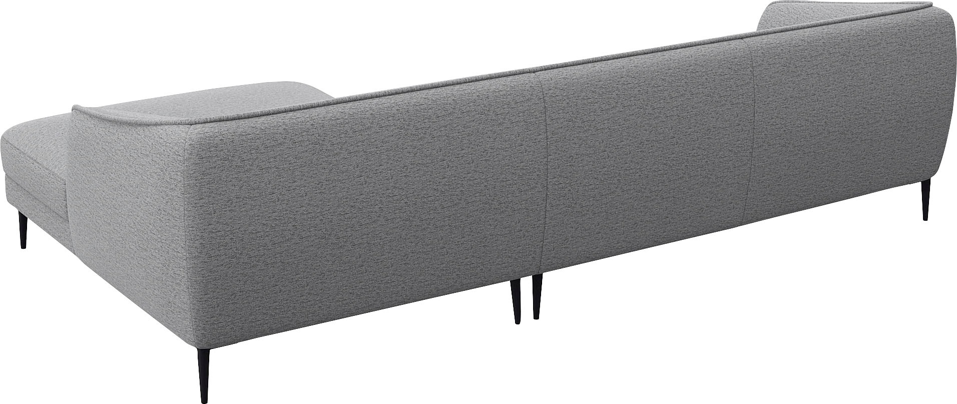 FLEXLUX Ecksofa »Belle Designsofa, L-Form, B/T 288/149 cm«, Skandinavisches Design, In hochwertiger Verarbeitung