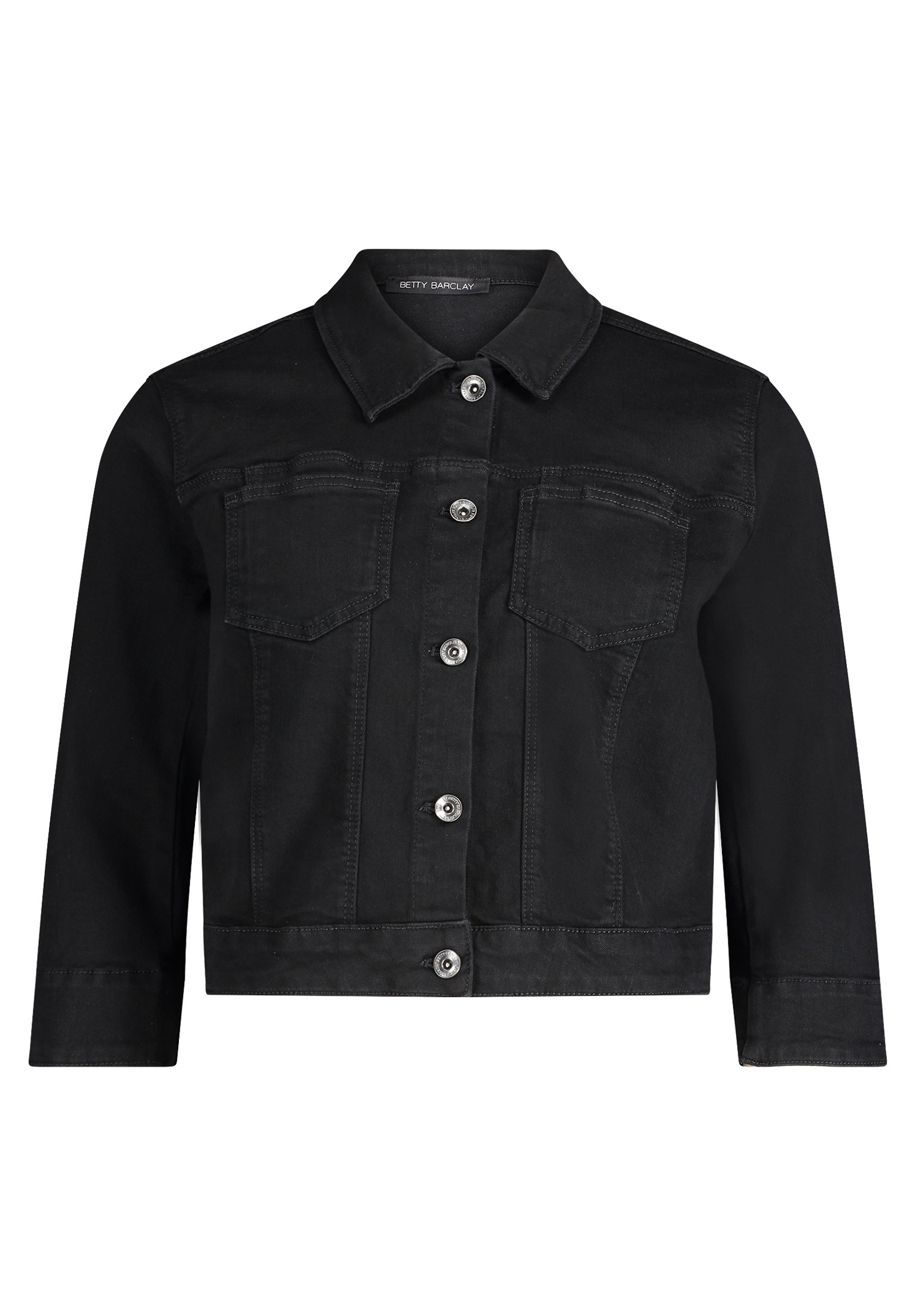 Betty Barclay Jackenblazer "Betty Barclay Jeansjacke mit 3/4 Arm", Material günstig online kaufen