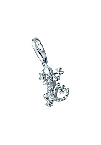 Charm-Einhänger »Gecko, Silber 925«
