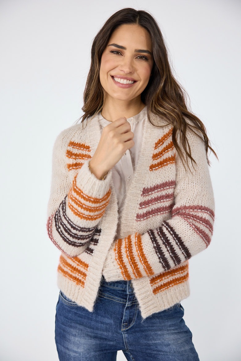 Lieblingsstück Strickjacke "LibertyL" mit Alpakawolle und Wolle günstig online kaufen