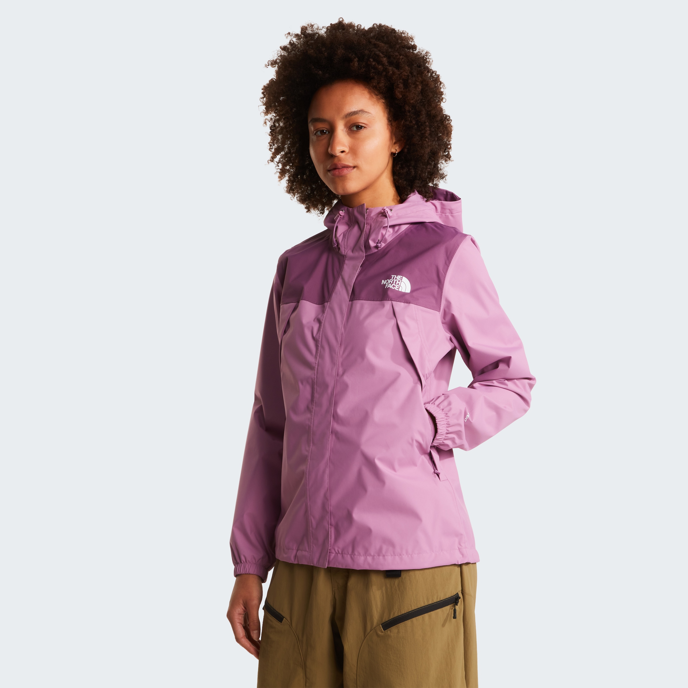 The North Face »W ANTORA RAIN JACKET« wasserdichtes DryVent™-Außenmaterial, winddicht