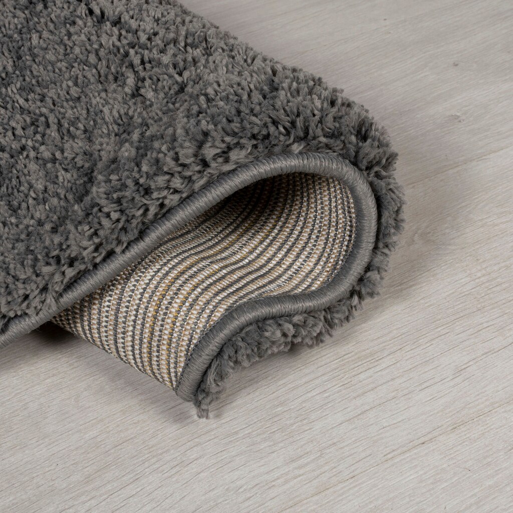 FLAIR RUGS Hochflor-Teppich »Feather«, rund