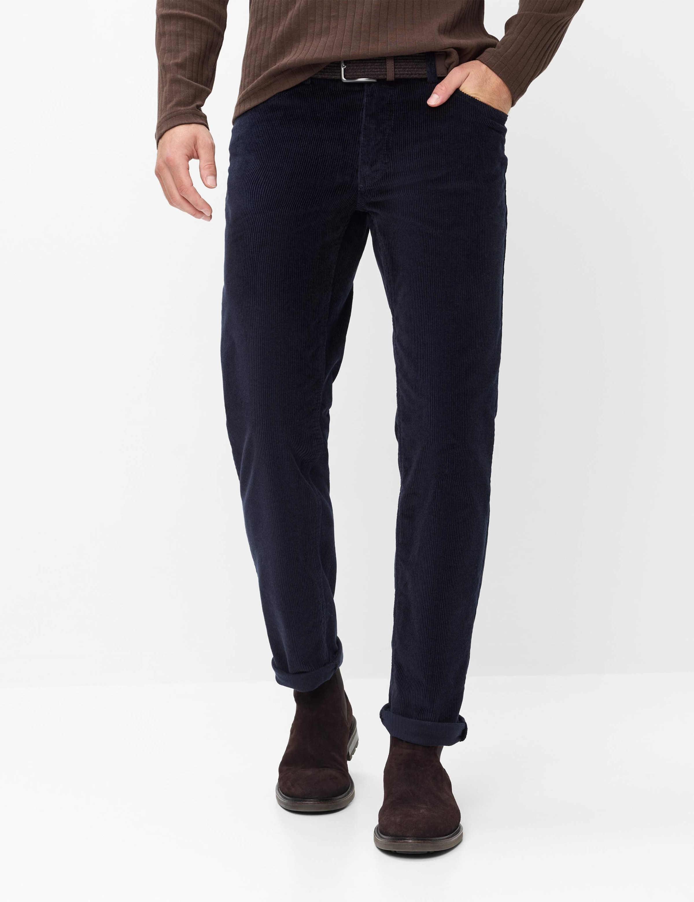 BRAX Herren 5-Pocket-Hose "Style COOPER", schwarz, Gr. 34, Web, 98% Baumwolle, 2% Elasthan, Hosen