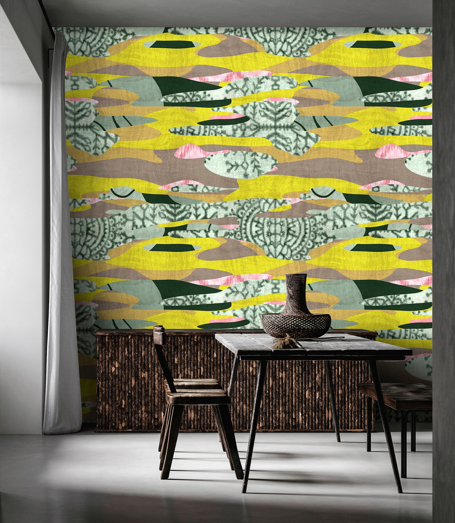 living walls Fototapete »Walls by Patel Zimbabwe«, Vlies, Wand
