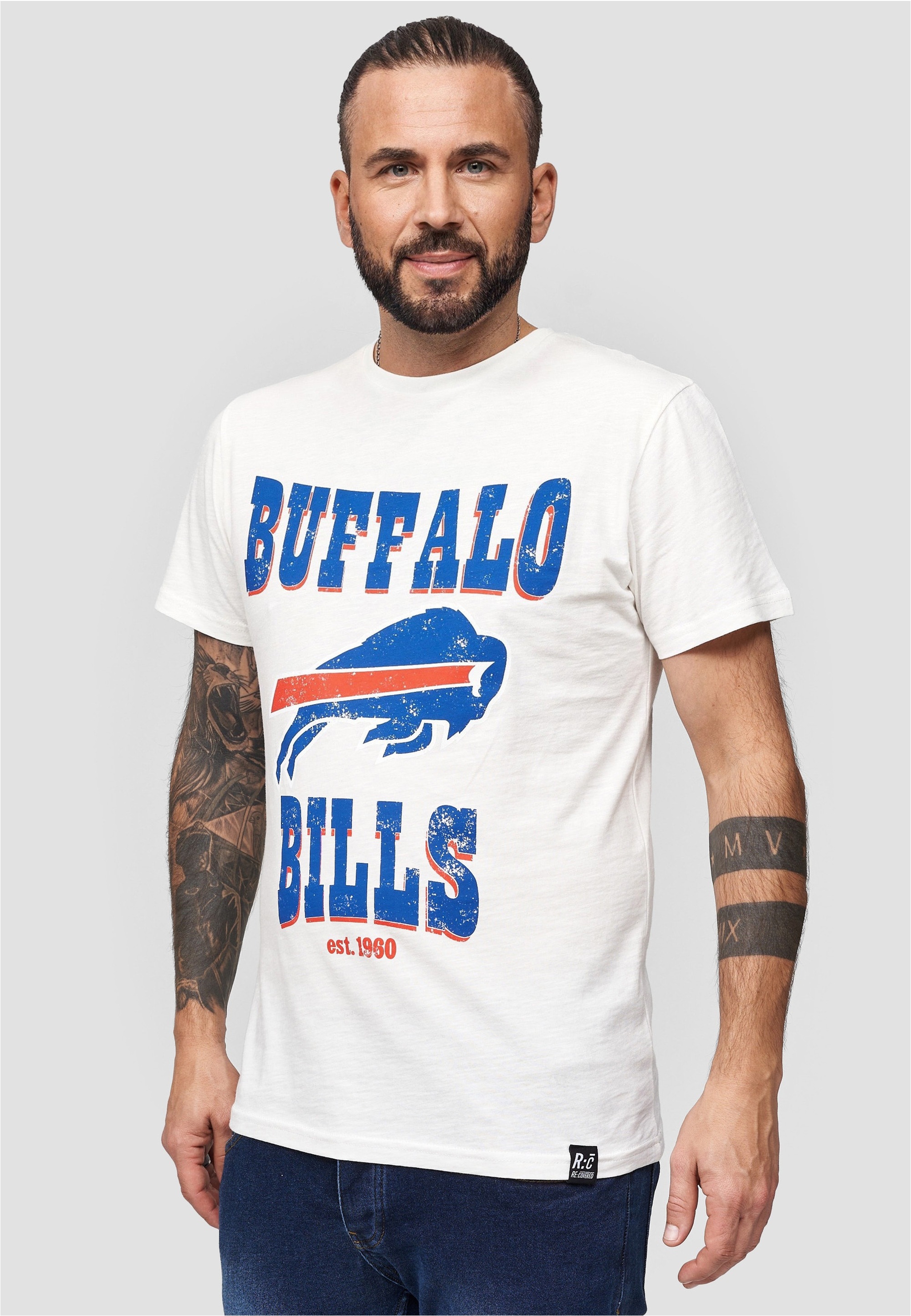 Recovered T-Shirt »NFL Bills«, im zeitlosen Design