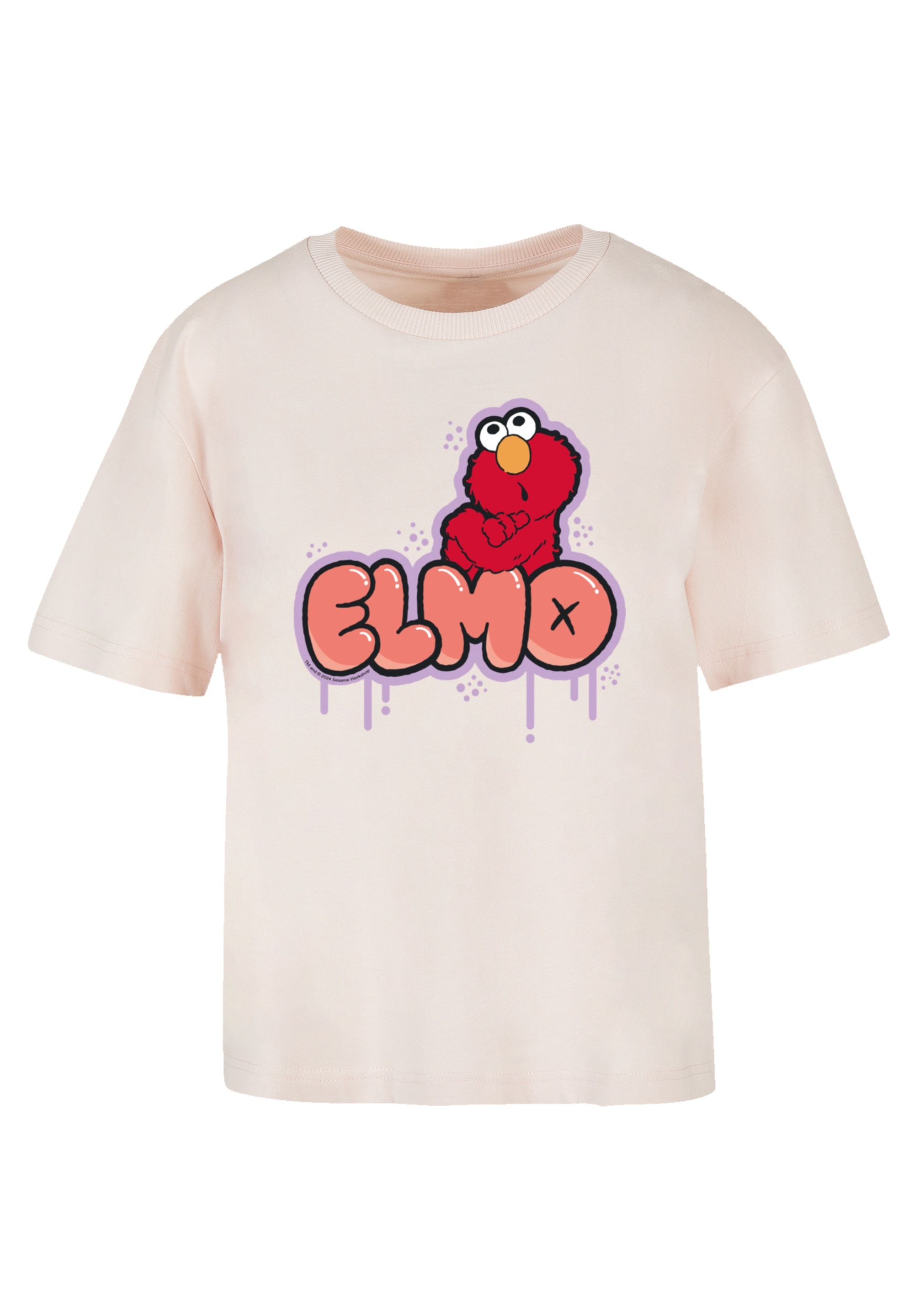 F4NT4STIC T-Shirt »Sesamstraße Elmo NO«, Premium Qualität, Weihnachts-Kollection