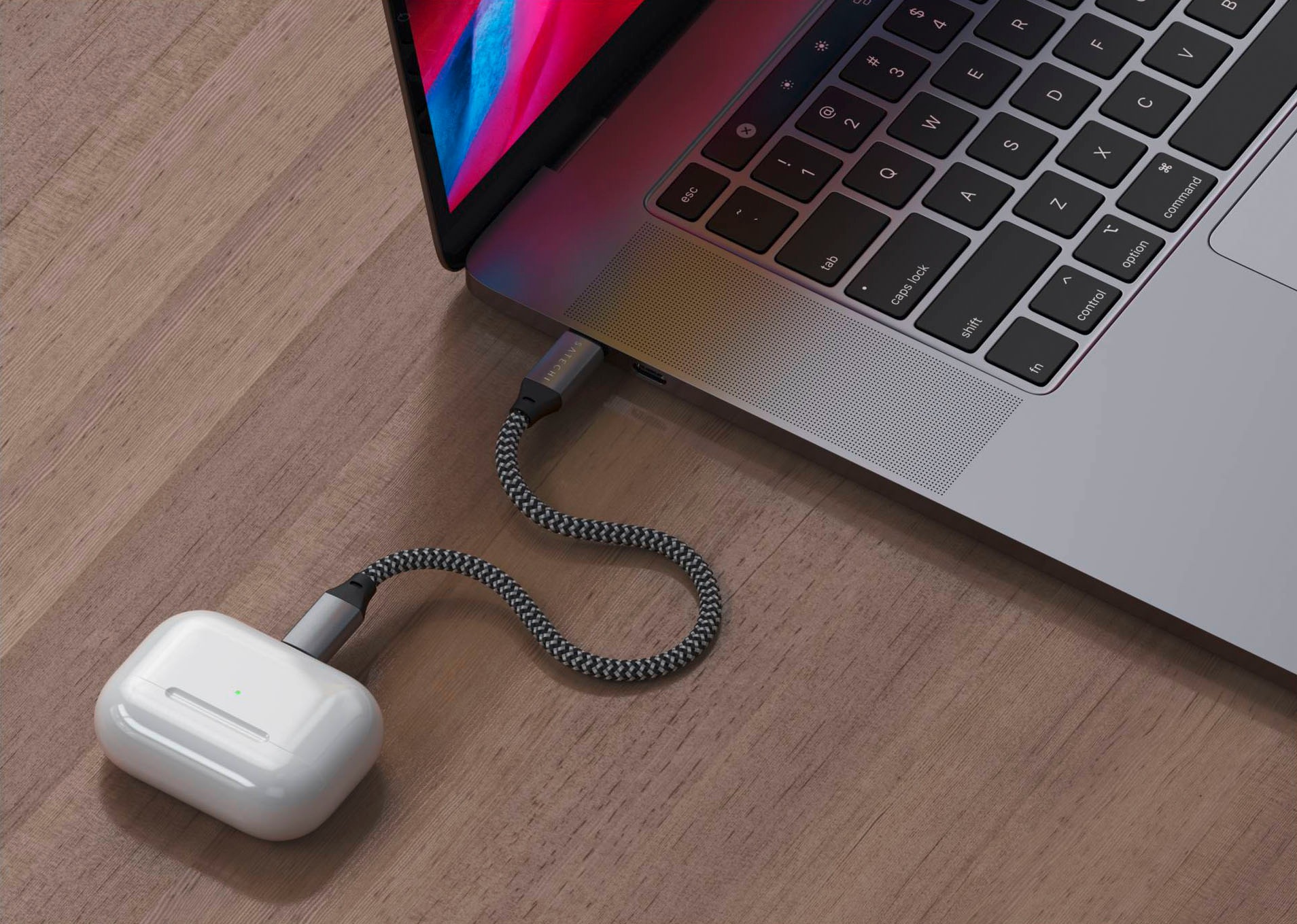 Satechi USB-Kabel »USB-C to Lightning Cable«, USB-C-Lightning, 25 cm