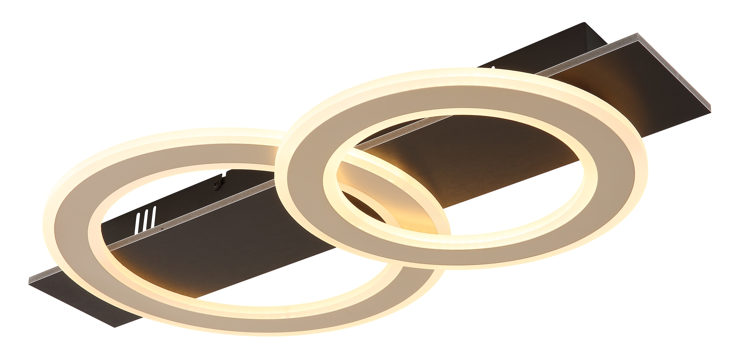 GLOBO LIGHTING Deckenleuchte »JAYDEN« LED-Modul 1 Stk. Warmweiß Deckenlampe Wohnzimmer-Leuchte Schlafzimmer-Leuchte Flur Küche