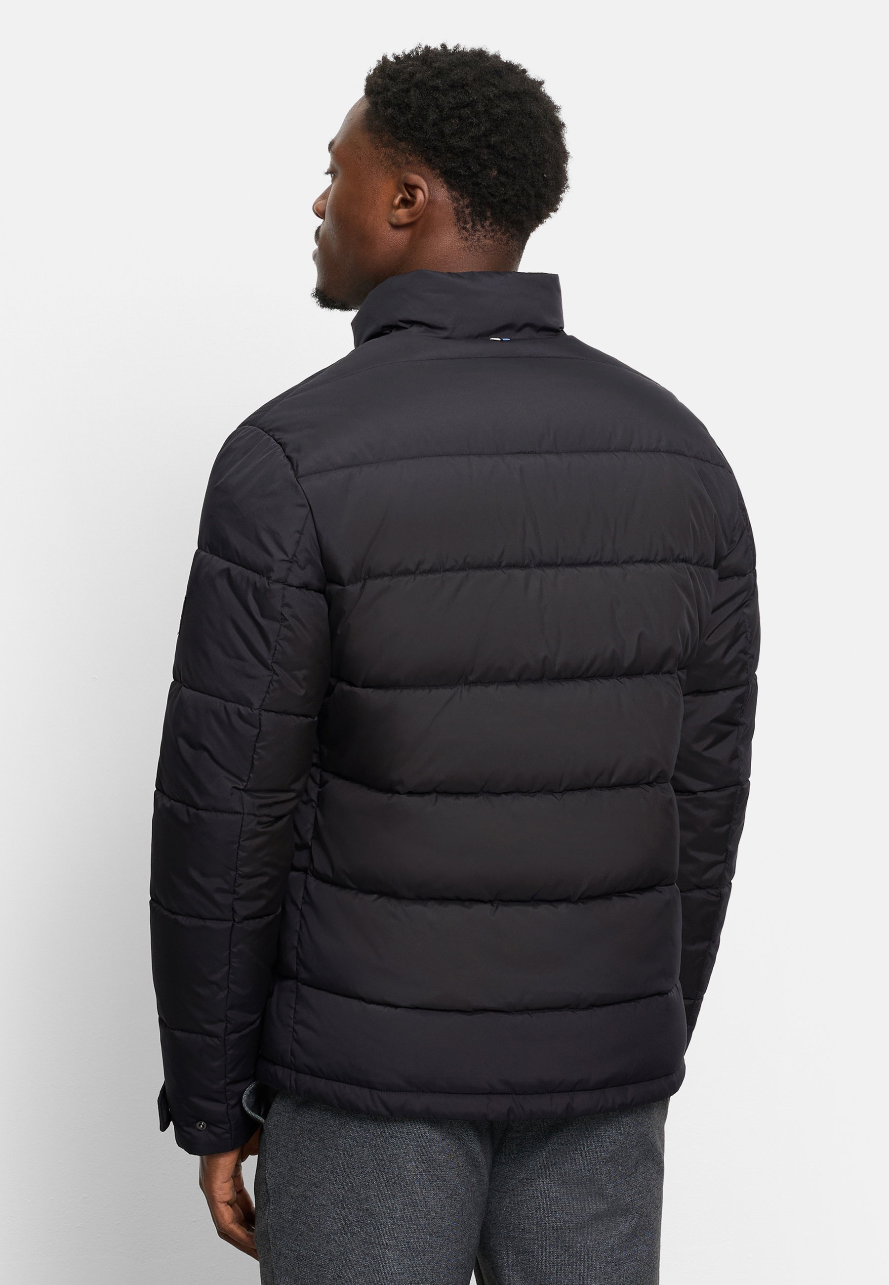 Outdoorjacke OLYMP "OLYMP Outerwear", Herren, Gr. M, schwarz, 100% Polyester, Jacken Outdoorjacke 3