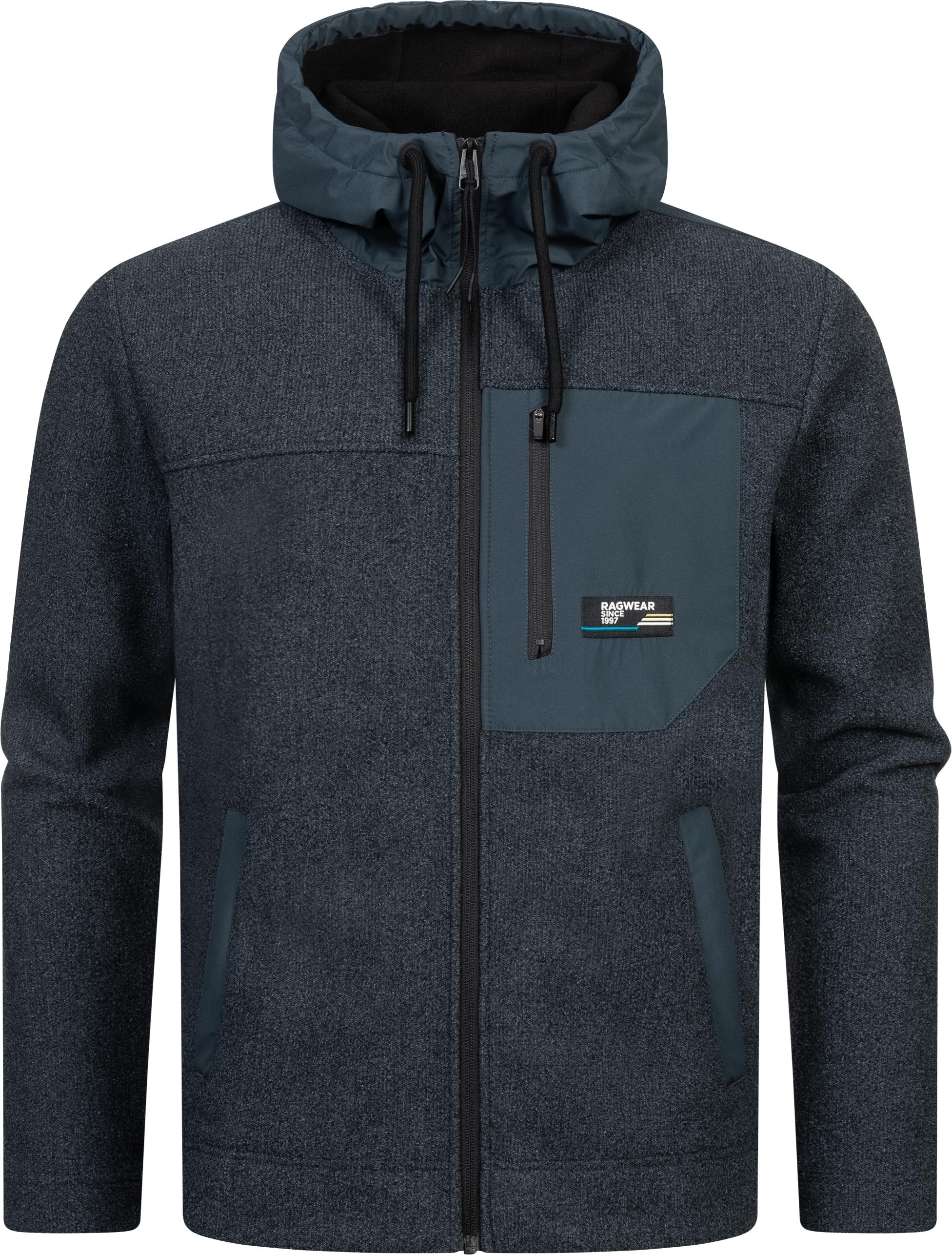 Ragwear Fleecejacke "Brodney" mitKapuze Stylische Herren Übergangsjacke mit günstig online kaufen