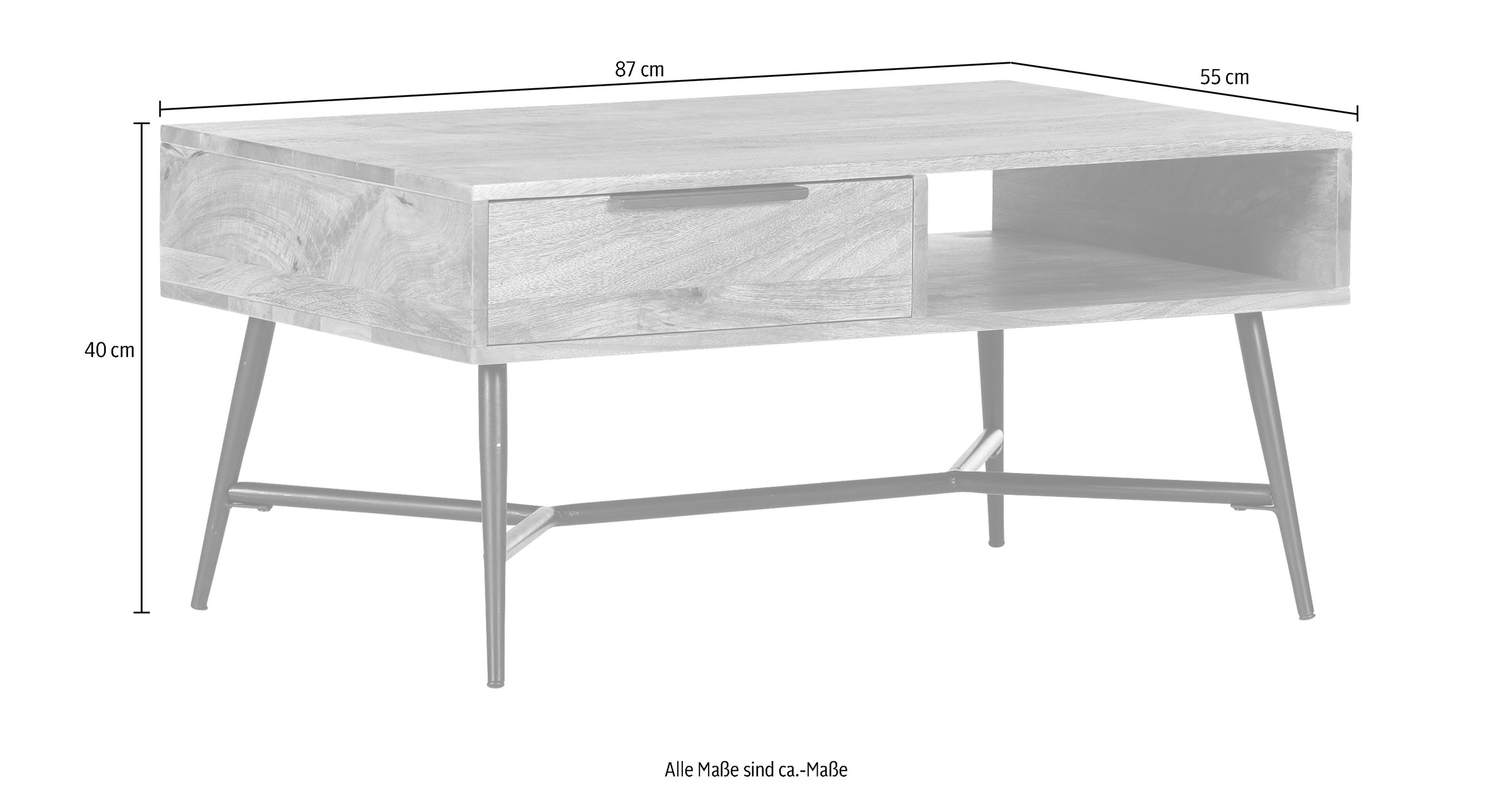Gutmann Factory Couchtisch »Siesta«
