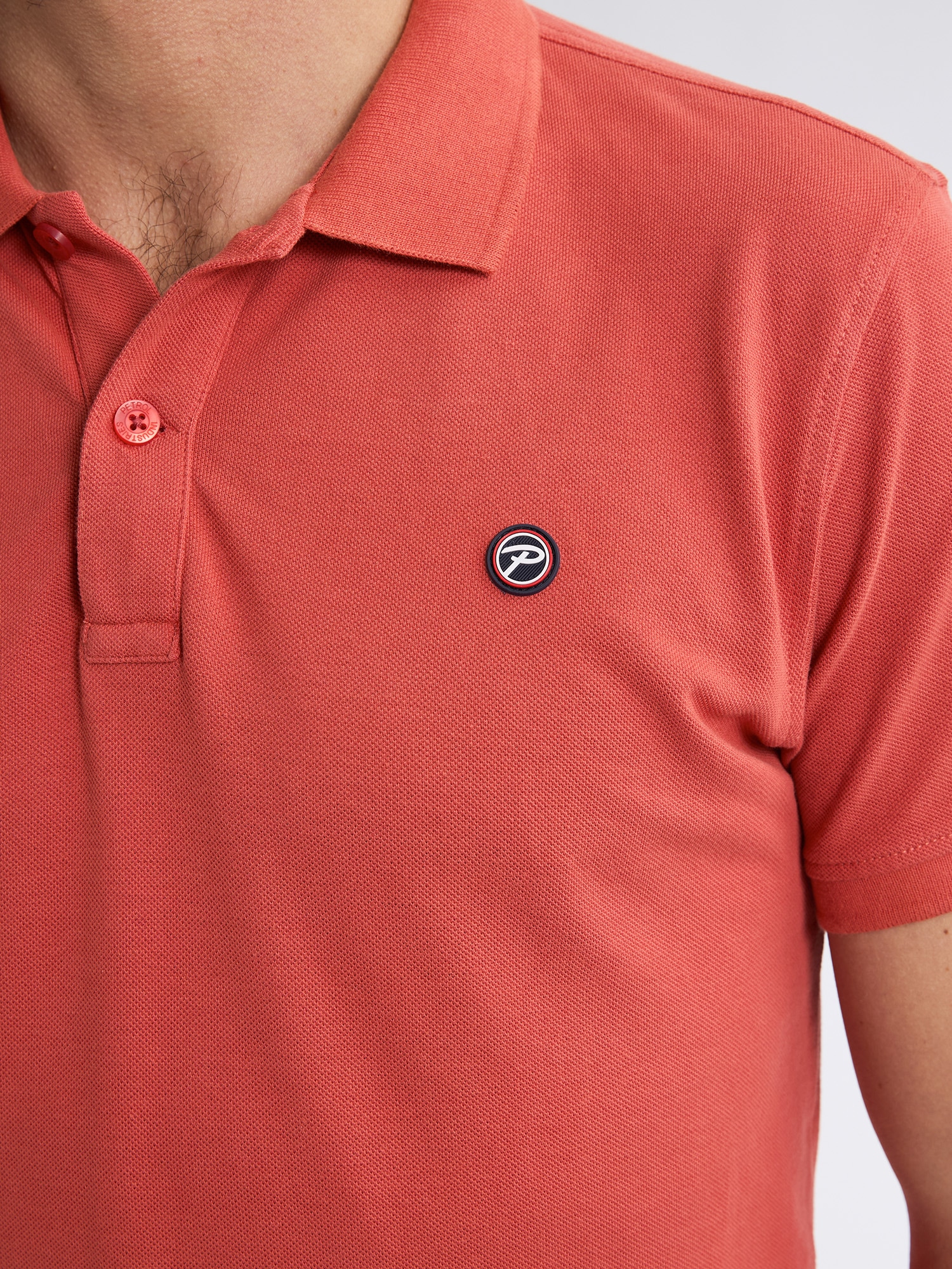 Petrol Industries Poloshirt, mit Logo Stickerei