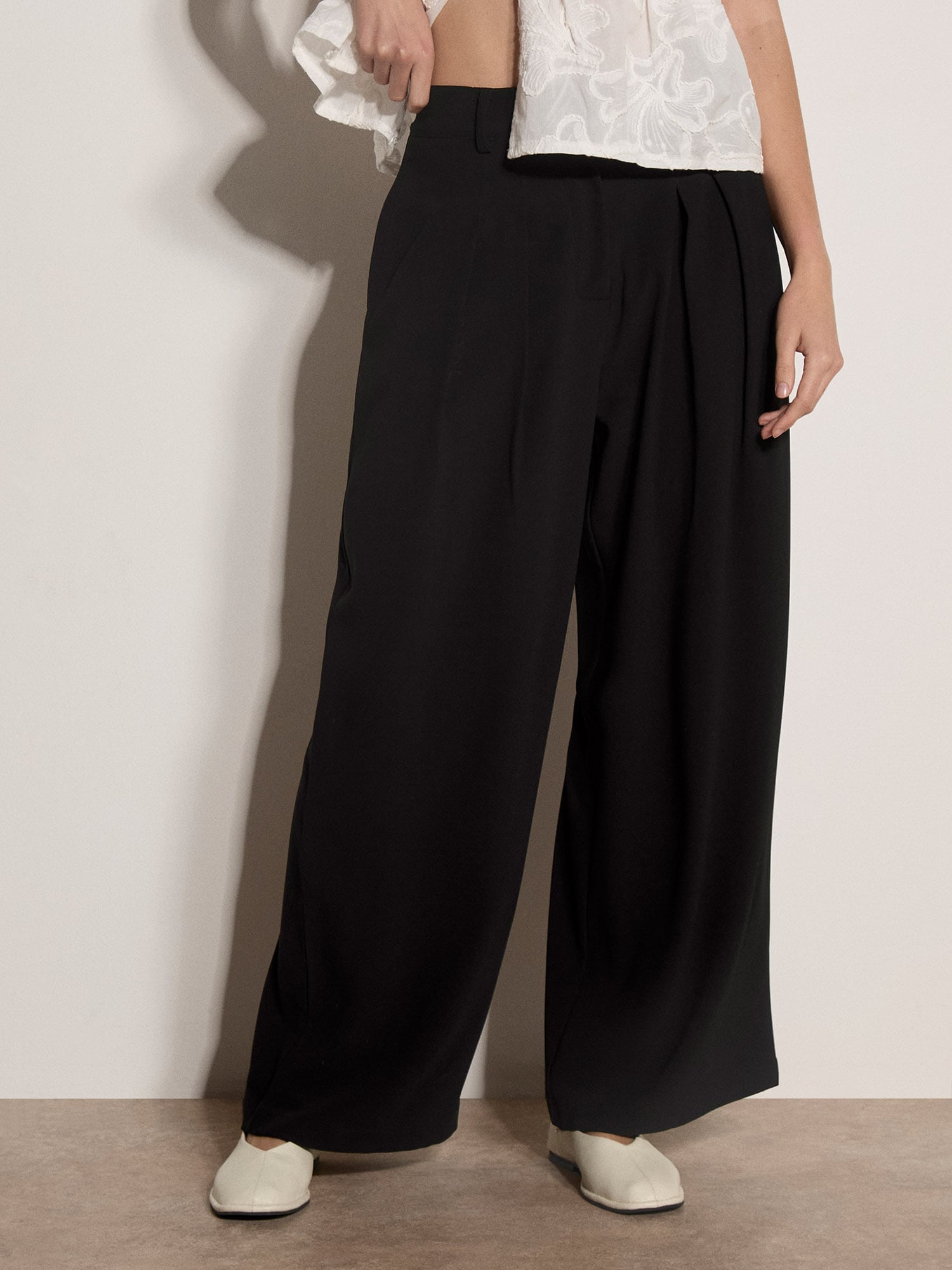 Apricot Stretch-Hose »Hose«  mit weitem Bein