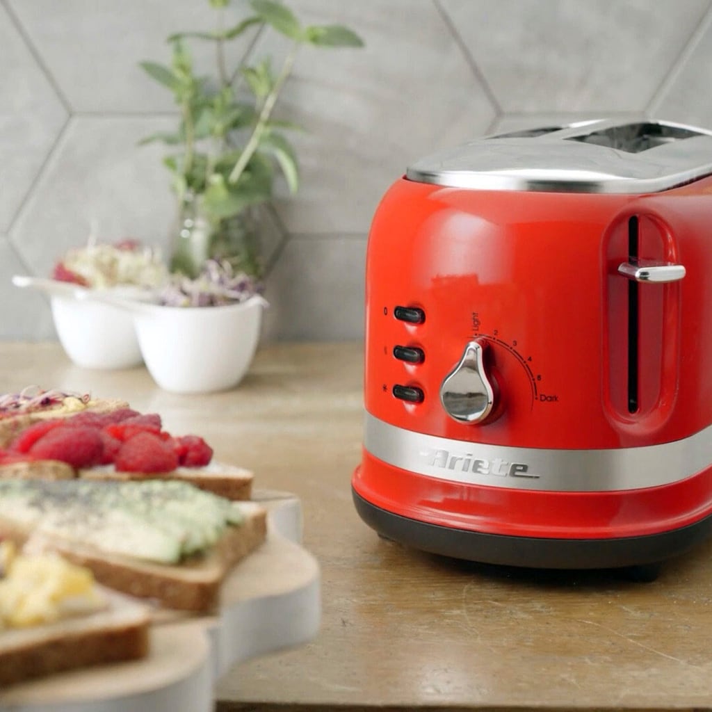 Ariete Toaster »moderna 149«, 2 kurze Schlitze, für 2 Scheiben, 815 W