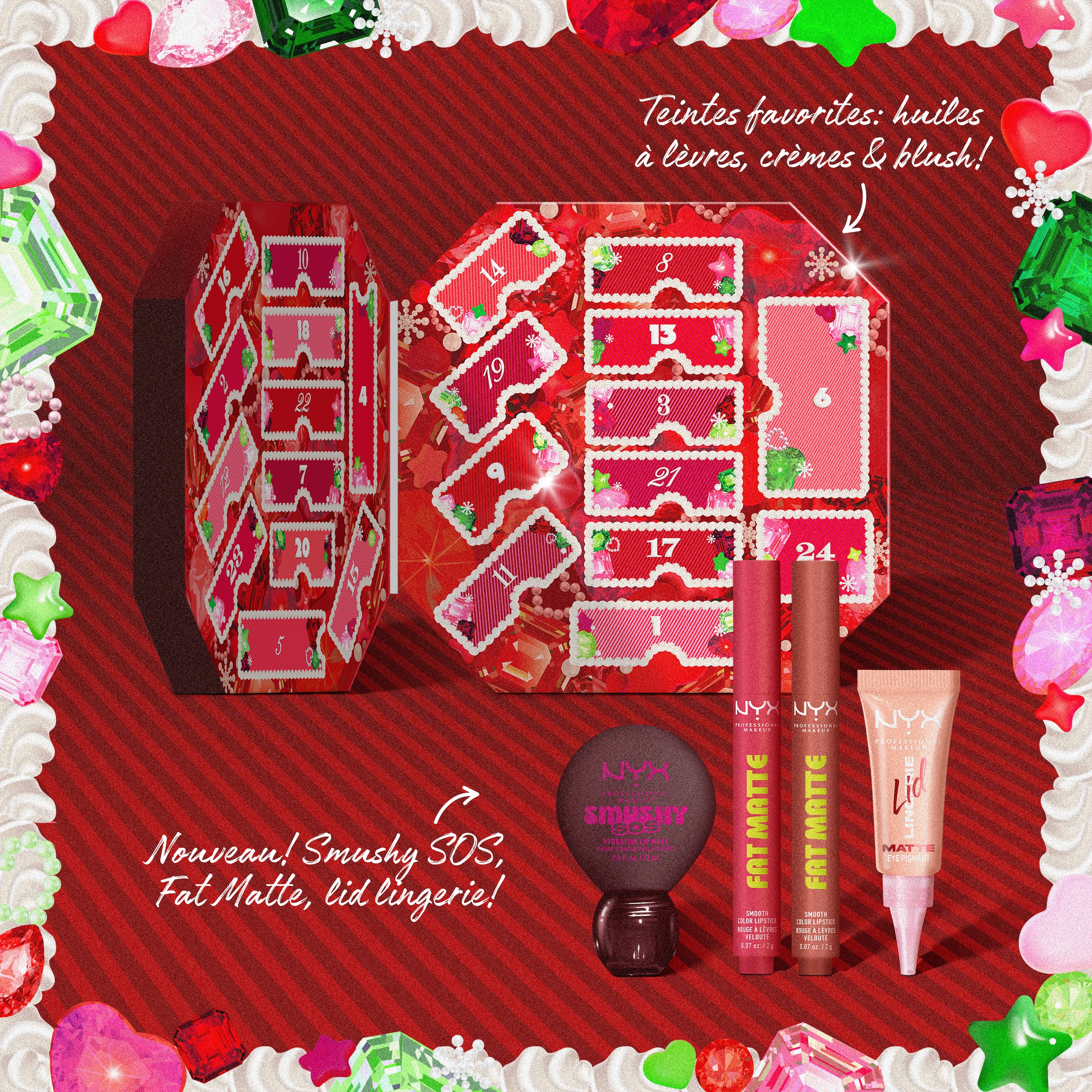 NYX PROFESSIONAL MAKEUP Kosmetik-Adventskalender »BLING BOX« ab 13 Jahren