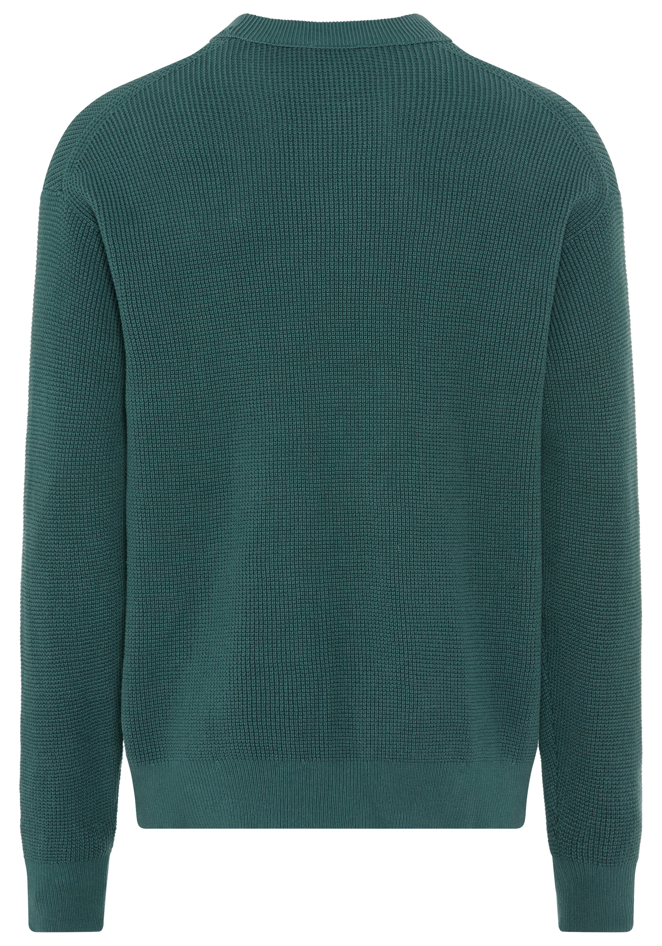 Calvin Klein Jeans Rundhalspullover "LS EZ COTTON WAFFLE CRWNK SWTR 9", Run günstig online kaufen
