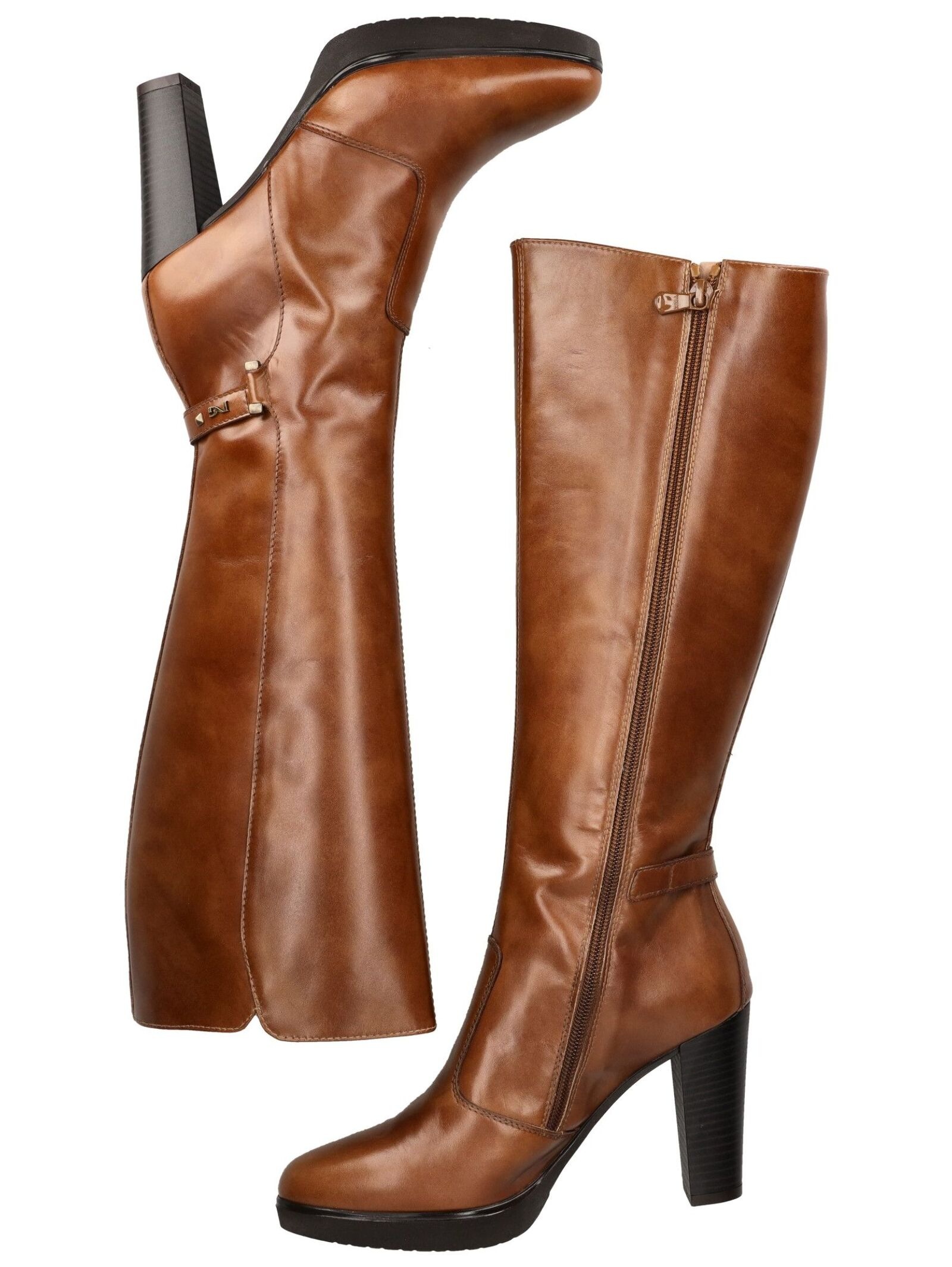 Nero Giardini High-Heel-Stiefel »Nero Giardini Stiefel Leder«
