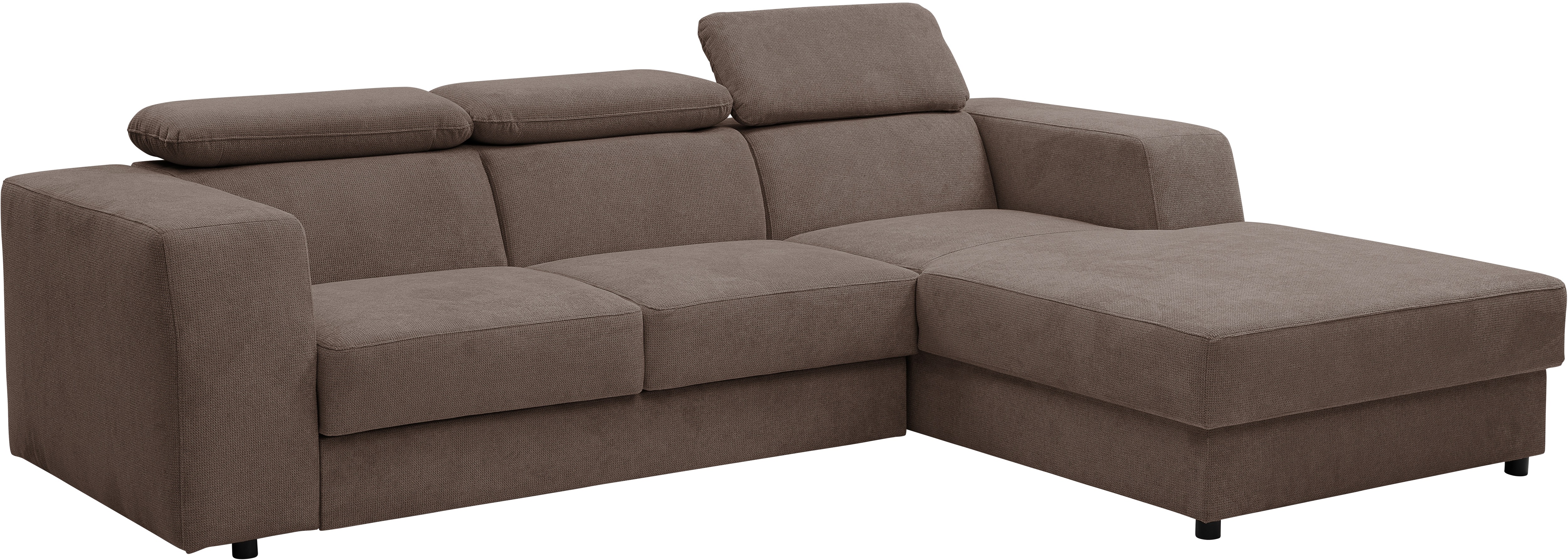 Thumbnail - WERK2 Ecksofa "Cherry, modernes Sofa mit Komfortfunktionen, Breite 270cm, L-Form,", bequem, mit verstellbaren Kopfteilen...