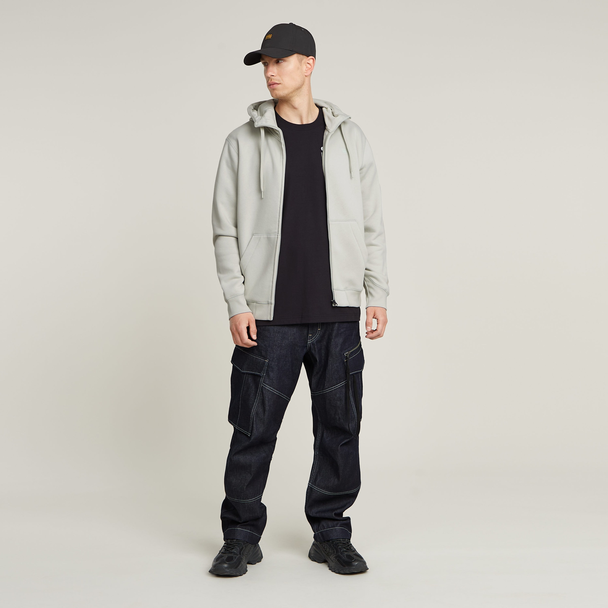 G-STAR Kapuzensweatjacke »Premium Basic Hooded Zip Sweater«