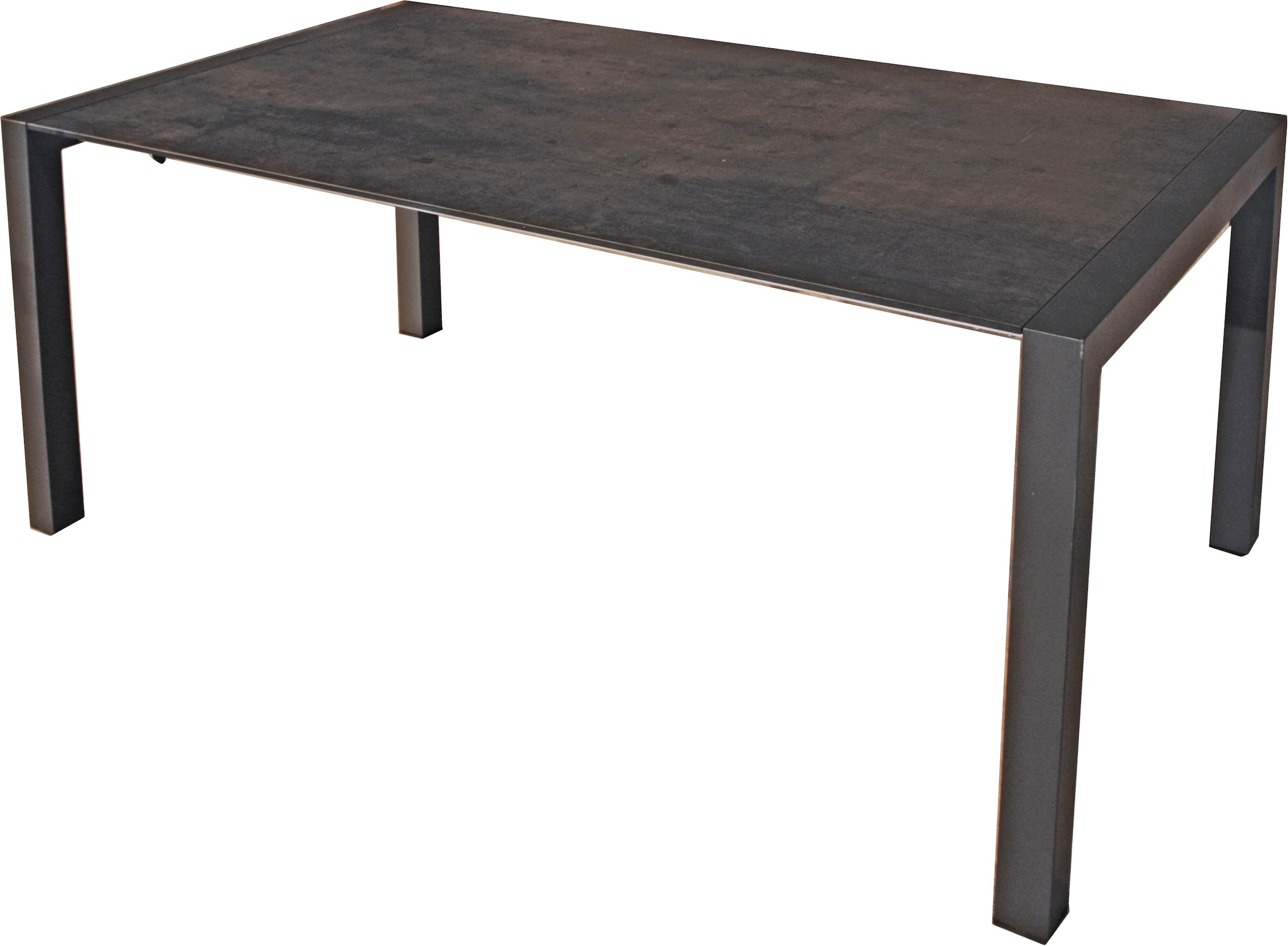 Garden Pleasure Garten-Essgruppe »SOPHIA«, (9 tlg., 1x Ausziehtisch, 8x Stapelstuhl), Ausziehbarer Tisch, Stühle stapelbar, geeignet für 8 Personen