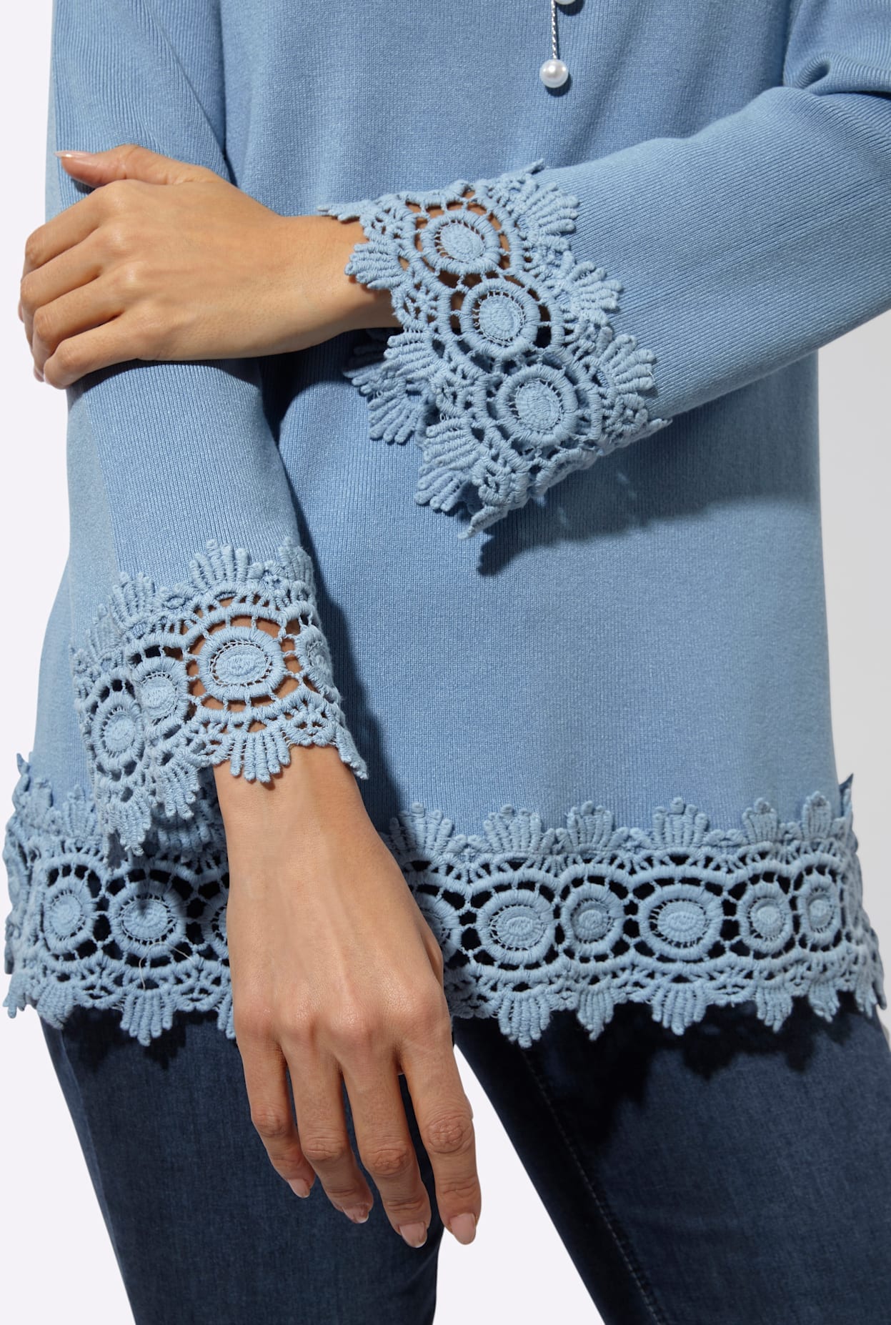 creation L Strickpullover »Lyocell-Mix-Pullover«