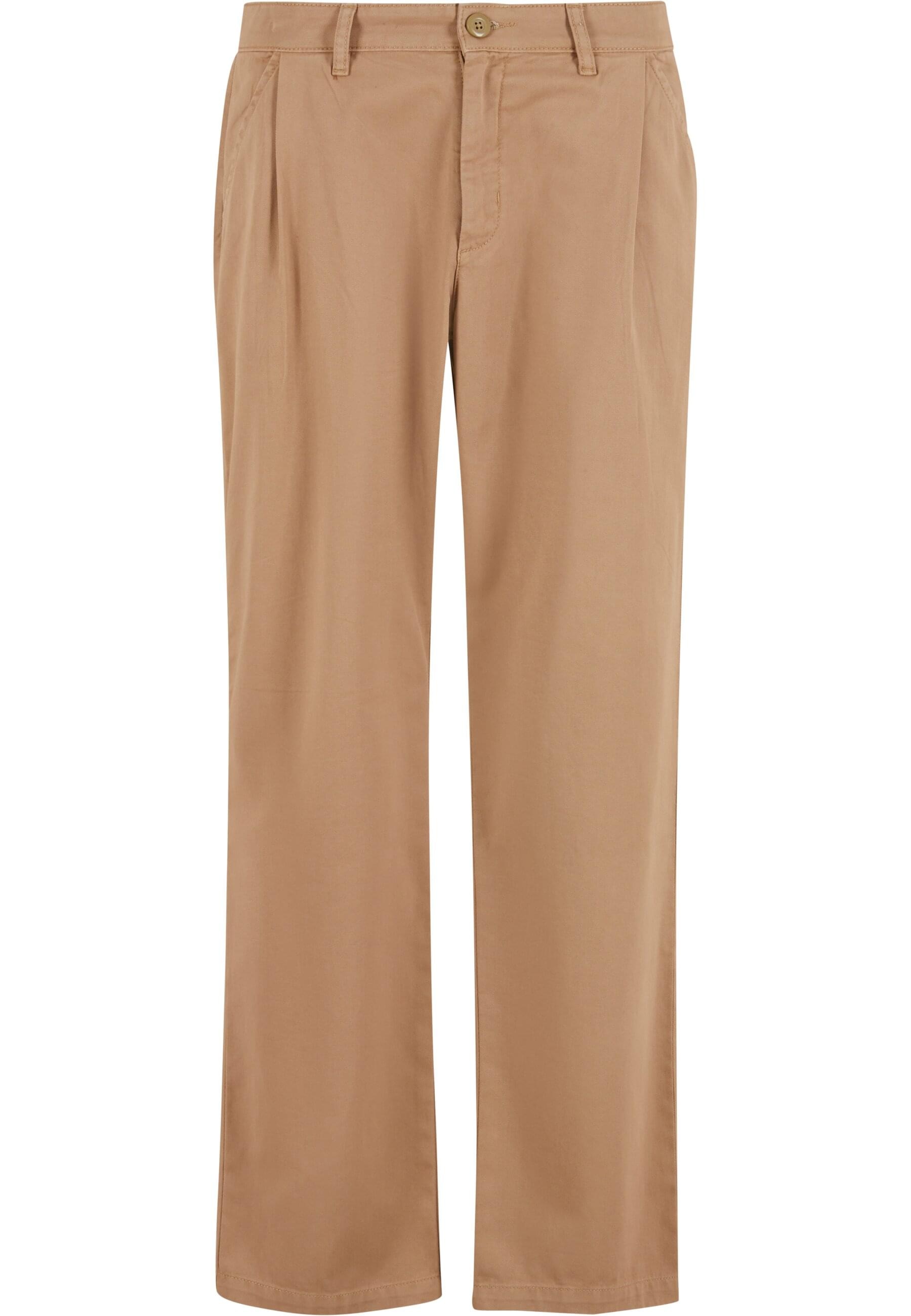 URBAN CLASSICS Stoffhose "Urban Classics Pleated Twill Pants", (1 tlg.) günstig online kaufen