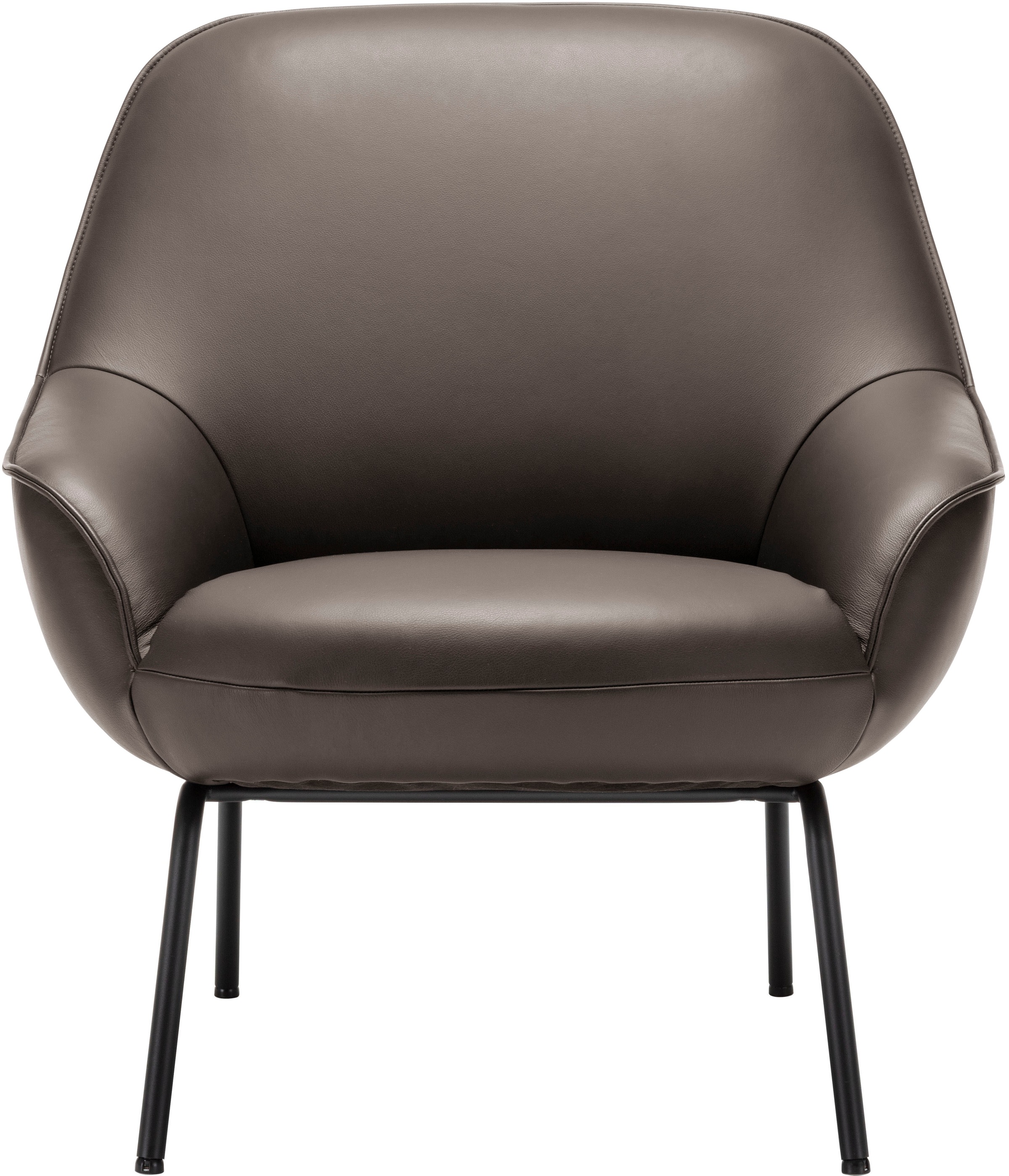 Creation BY ROLF BENZ Sessel "Designsessel CR.482 in hochwertiger Detailverarbeitung, Breite 76cm" und tollem Sitzkomfort