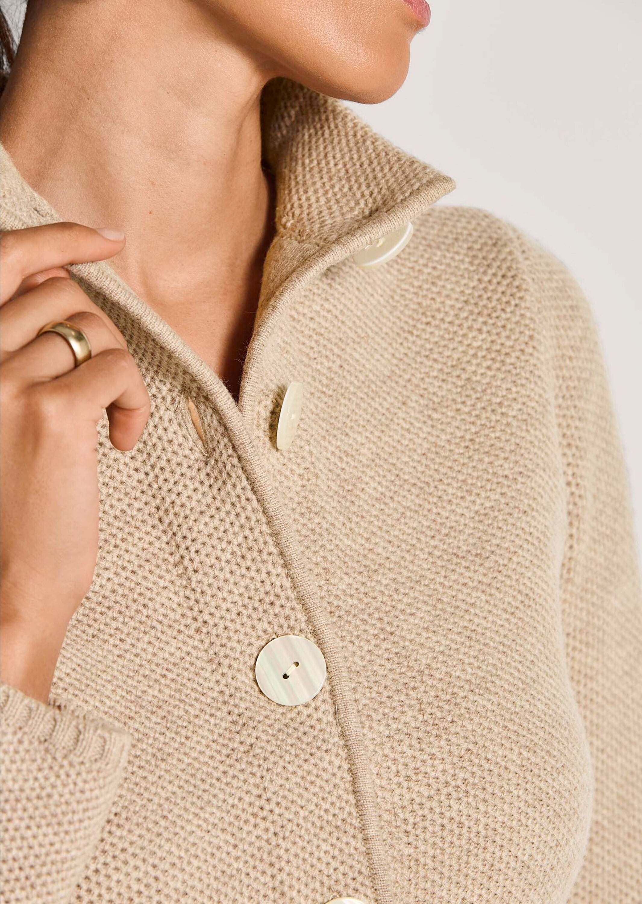 MADELEINE Jackenblazer »Strickblazer Strickblazer«