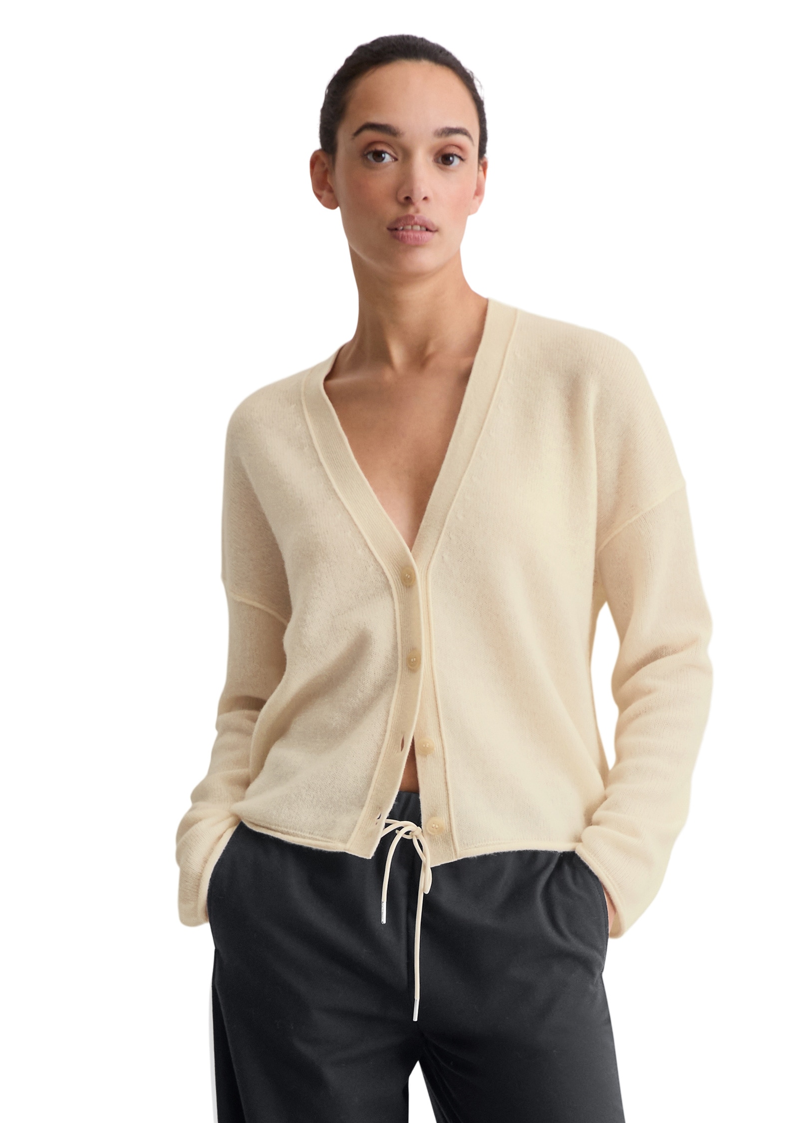Marc OPolo Cardigan "aus flauschiger Lambswool" günstig online kaufen