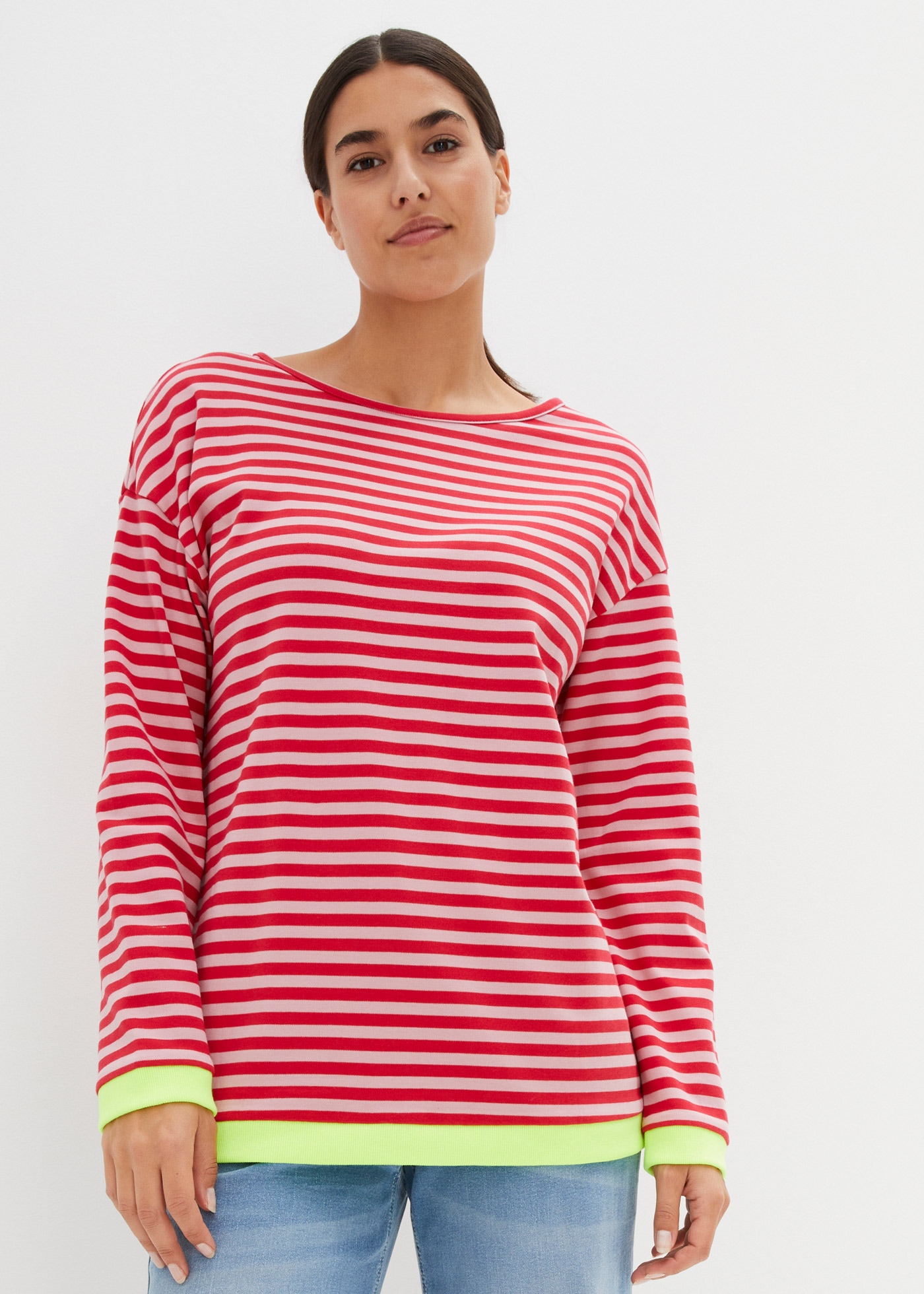 bonprix Langarmshirt »Langarmshirt« Langarmshirt