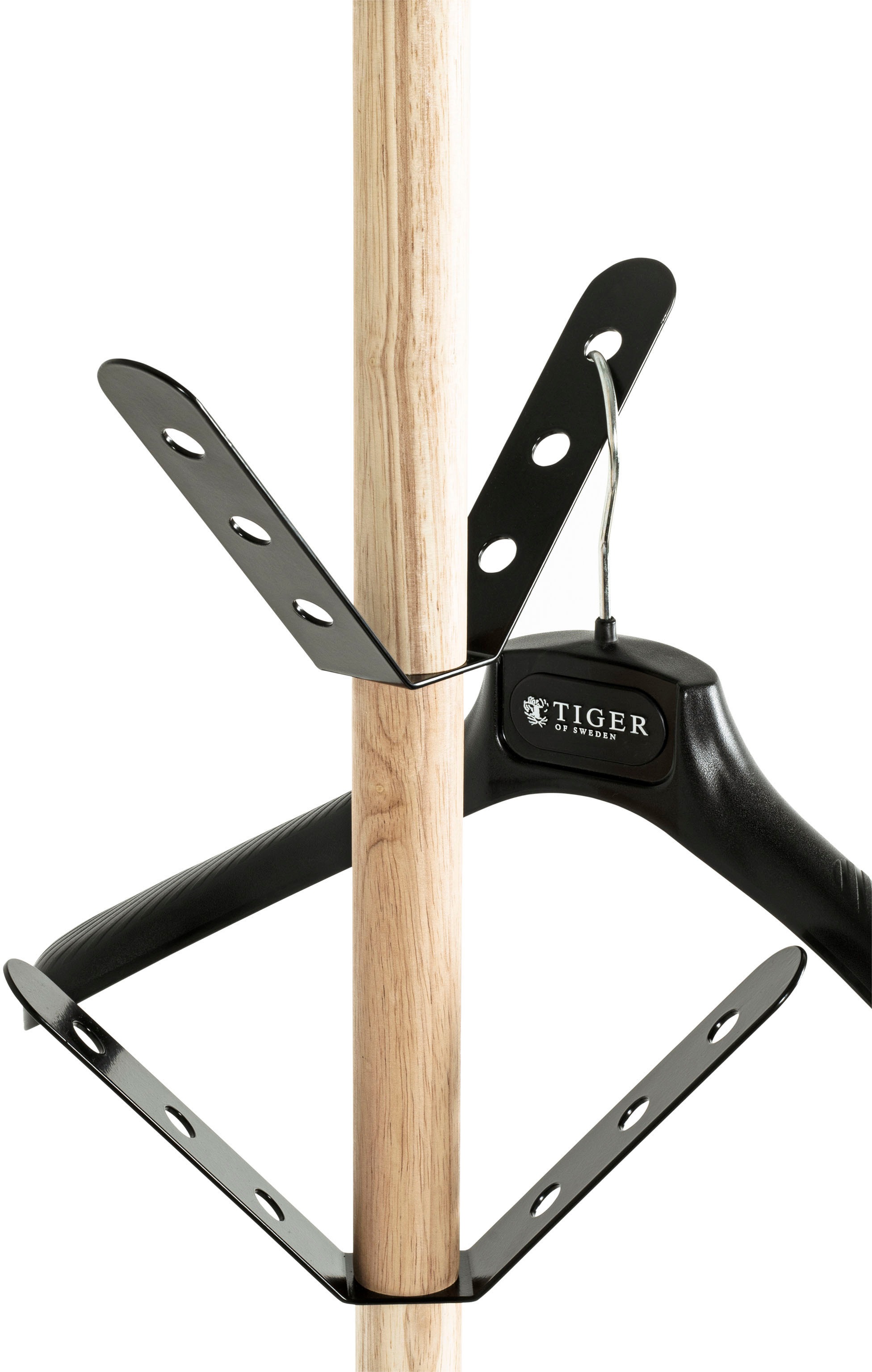HAKU Garderobenständer »Kleiderständer, Standgarderobe,« Garderobenständer rund aus Metall - Ø/H 37/179 cm