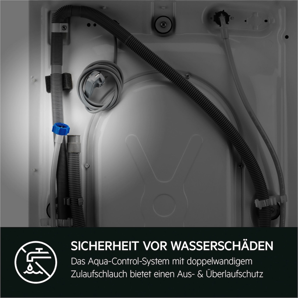 AEG Waschmaschine »L6FA48FL«, Serie 6000 mit ProSense-Technologie, L6FA48FL, 8 kg, 1400 U/min, Hygiene-/ Anti-Allergie Programm mit Dampf