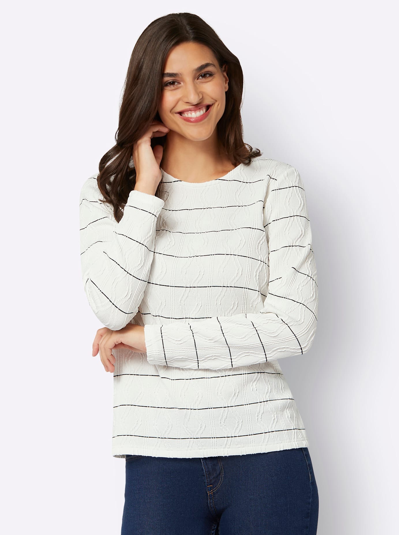Classic Basics T-Shirt "Langarm-Shirt" 1 Stk. tlg. günstig online kaufen