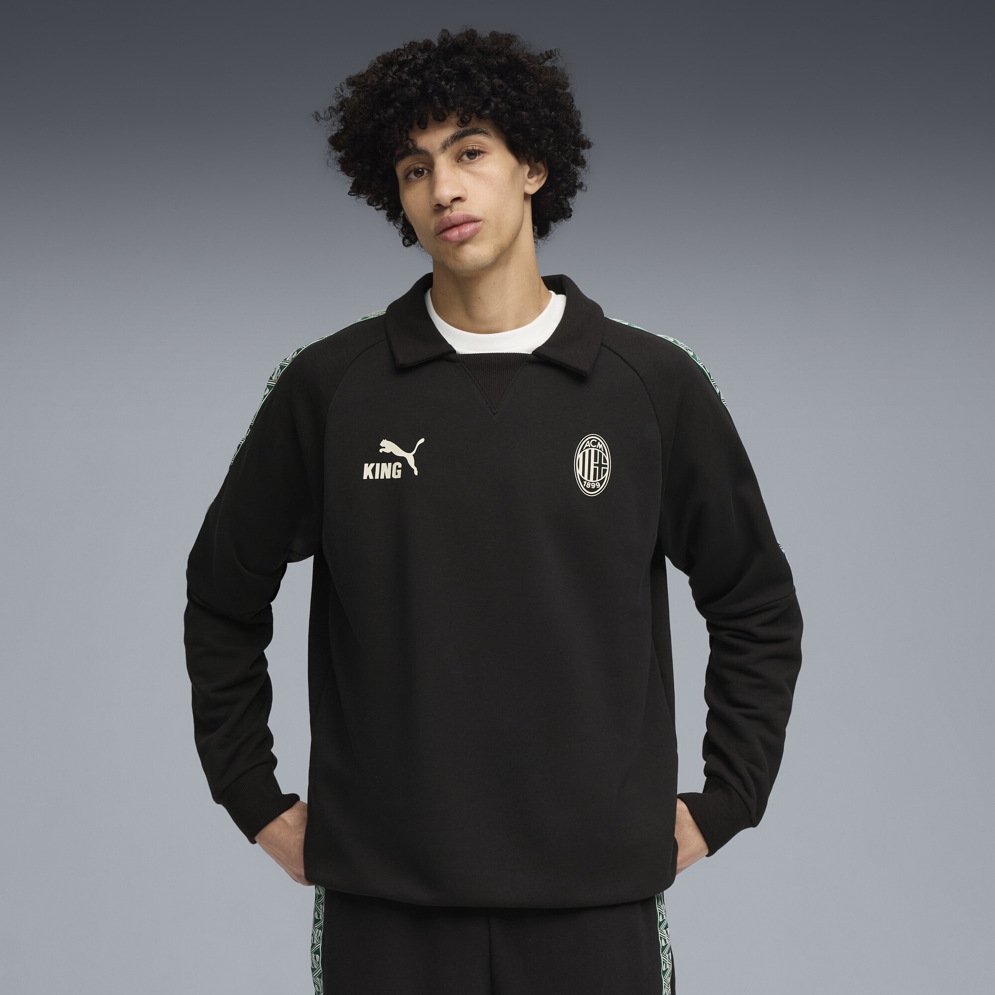 PUMA Sweatshirt »AC Mailand KING Drill Top Herren«