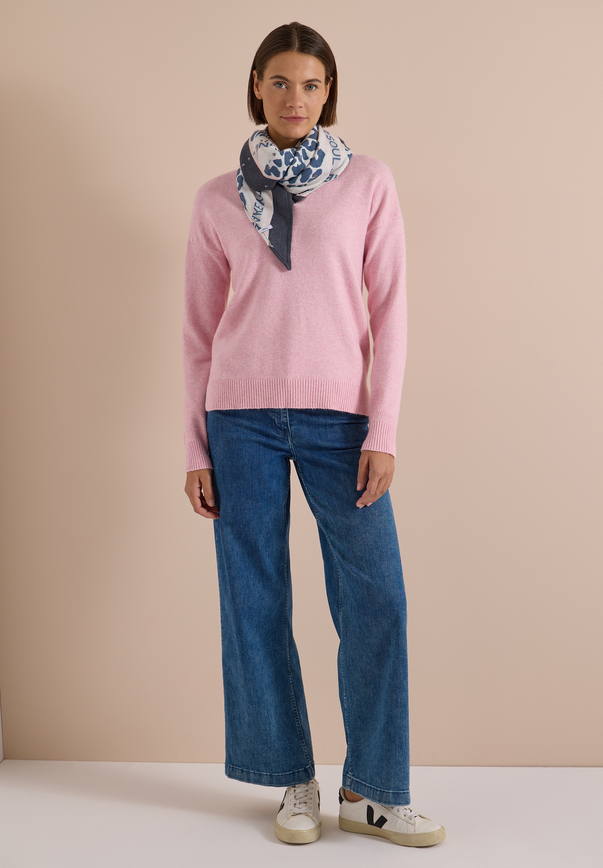 Cecil Halstuch softer Materialmix