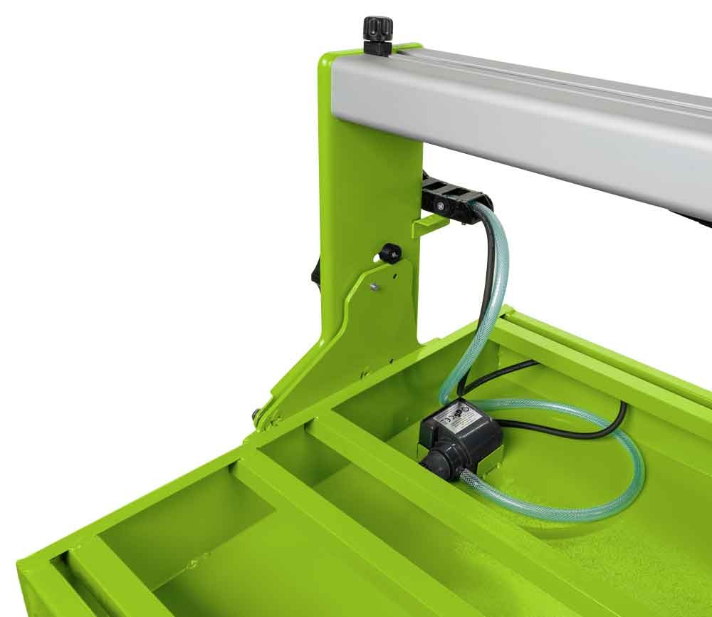 ZIPPER Fliesenschneidemaschine, Schneidaggregat bis 45° schwenkbar
