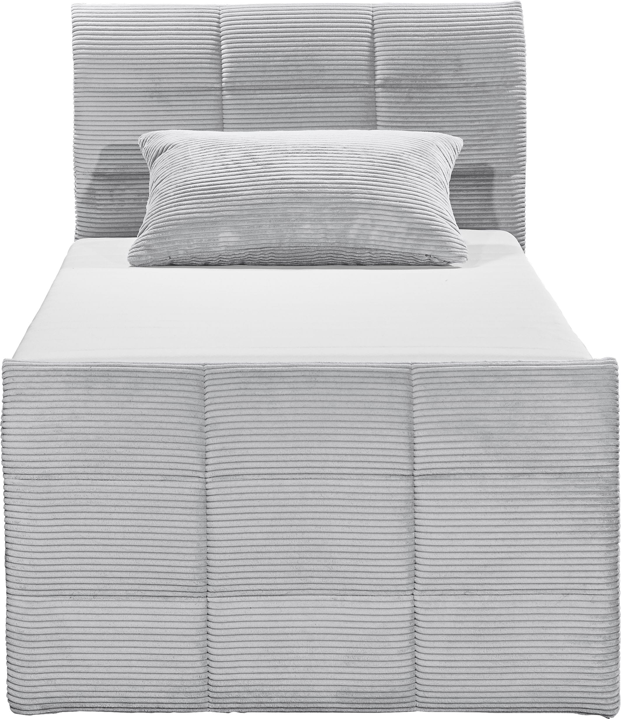 ED EXCITING DESIGN Boxspringbett »Bolivia«, harte Seite mit Kokosmatte, weiche Seite mit Filzabdeckung