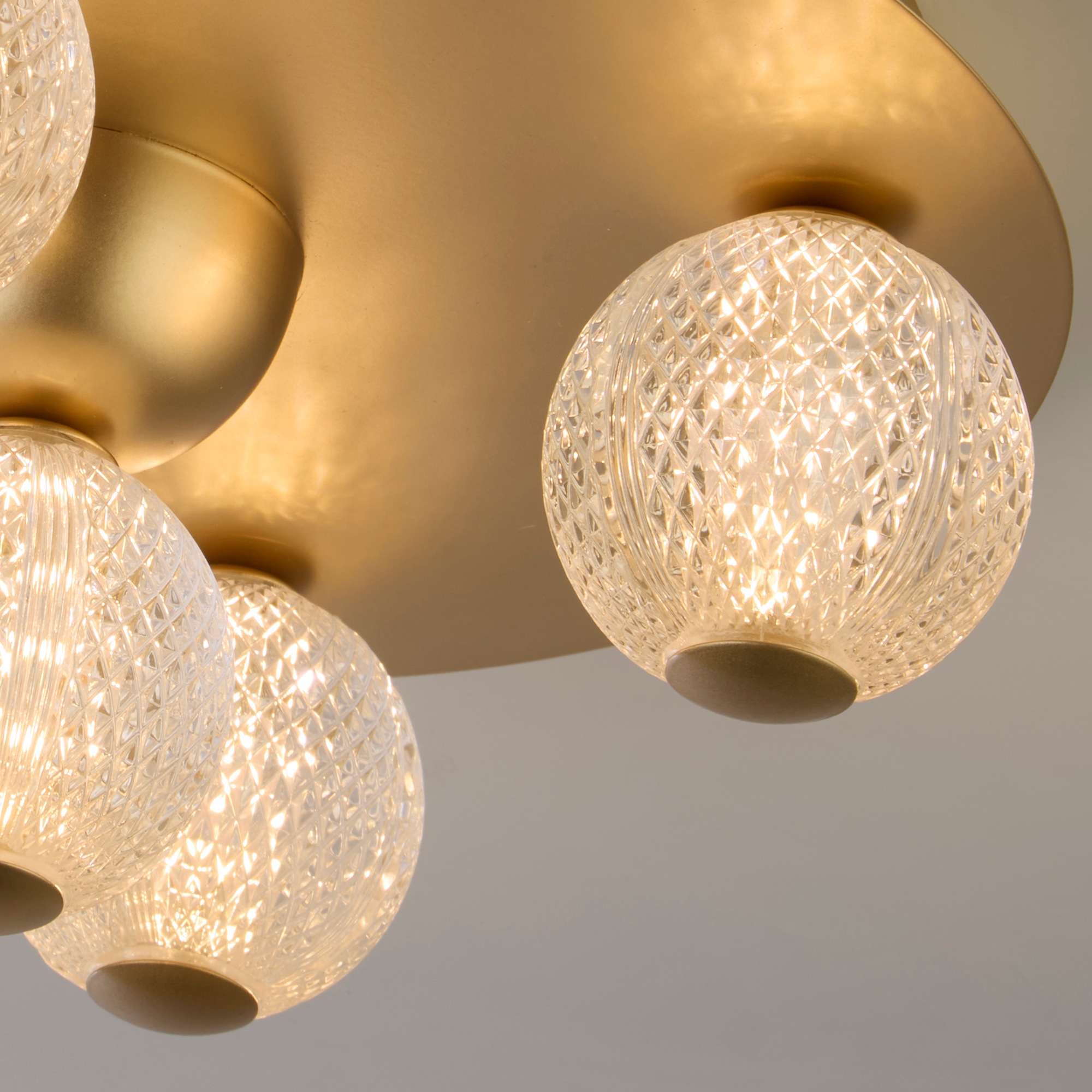 Searchlight Deckenleuchte »Asteroid LED Flush« LED-Modul 1 Stk. Warmweiß
