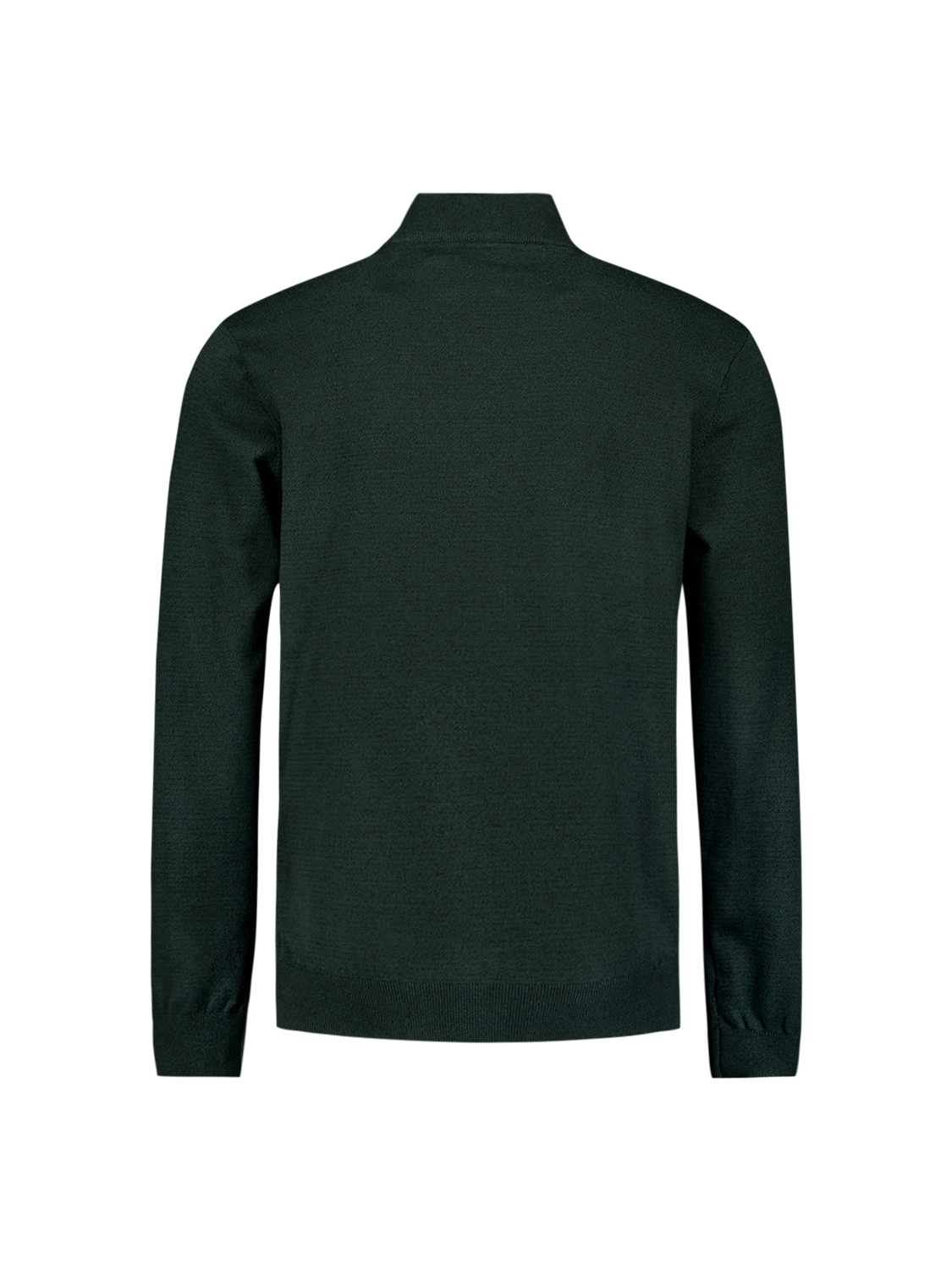NO EXCESS Rundhalspullover »No Excess Pullover mit halbem Reißverschluss«