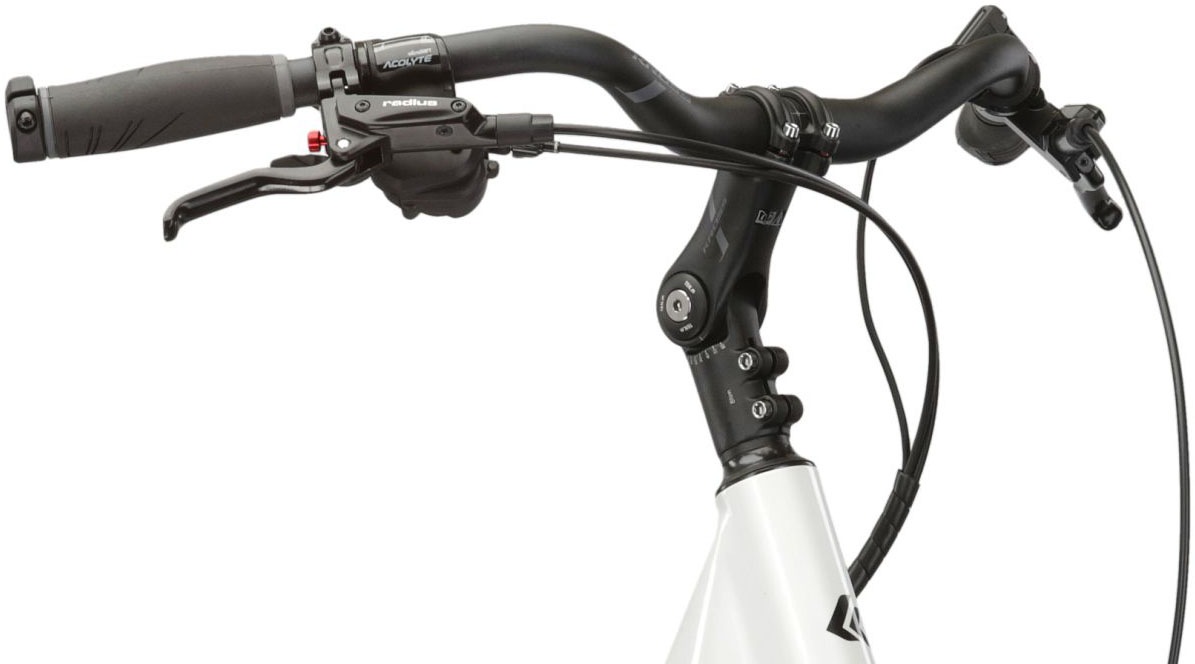 Kross E-Bike »KROSS E-Trekkingrad Trans Hybrid LS 1.0 28 Zoll weiß«, 8 Gang, microSHIFT, ACOLYTE M5185M, Heckmotor 250 W