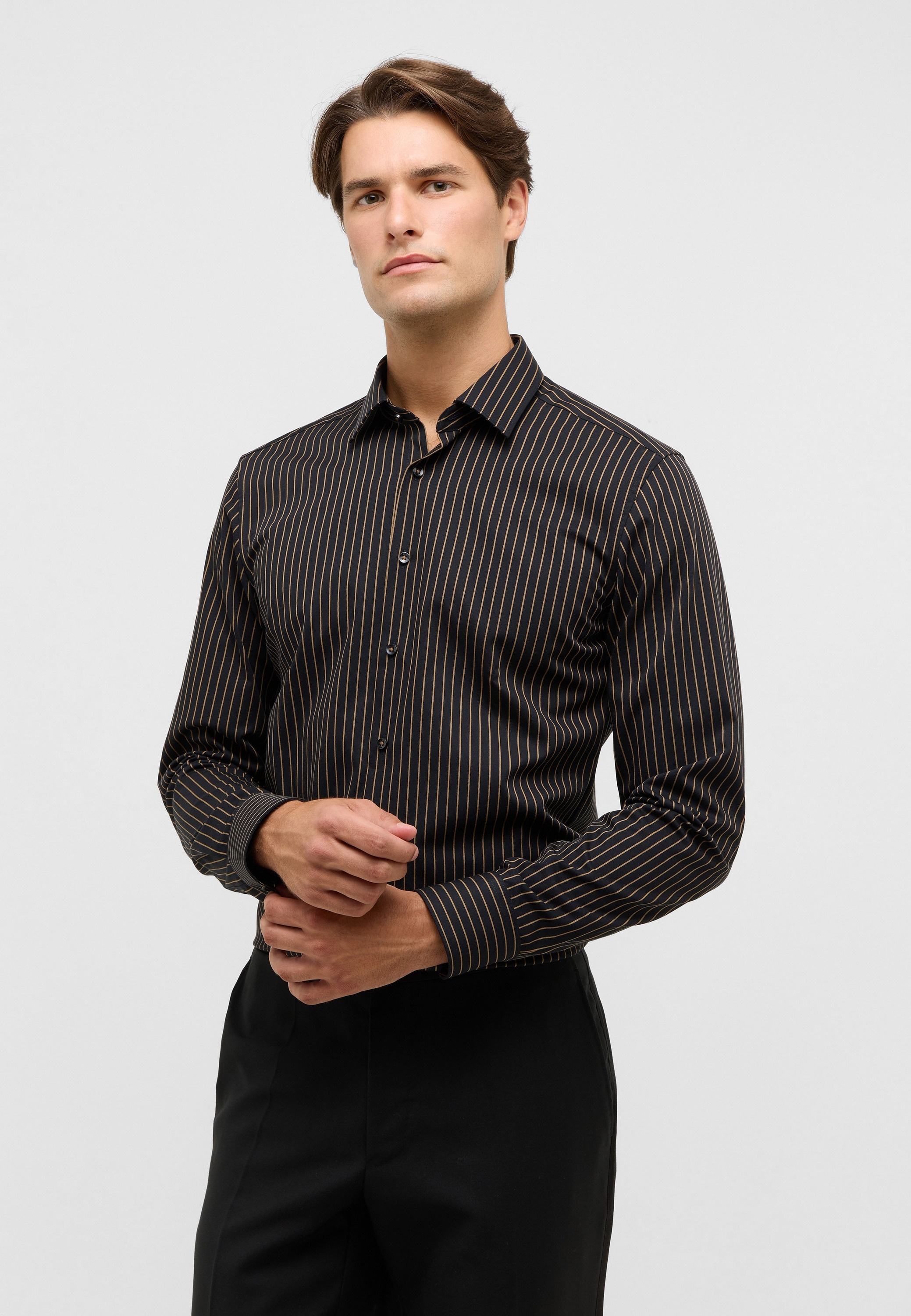 Eterna Langarmhemd "SLIM FIT", NON IRON (bügelfrei) günstig online kaufen
